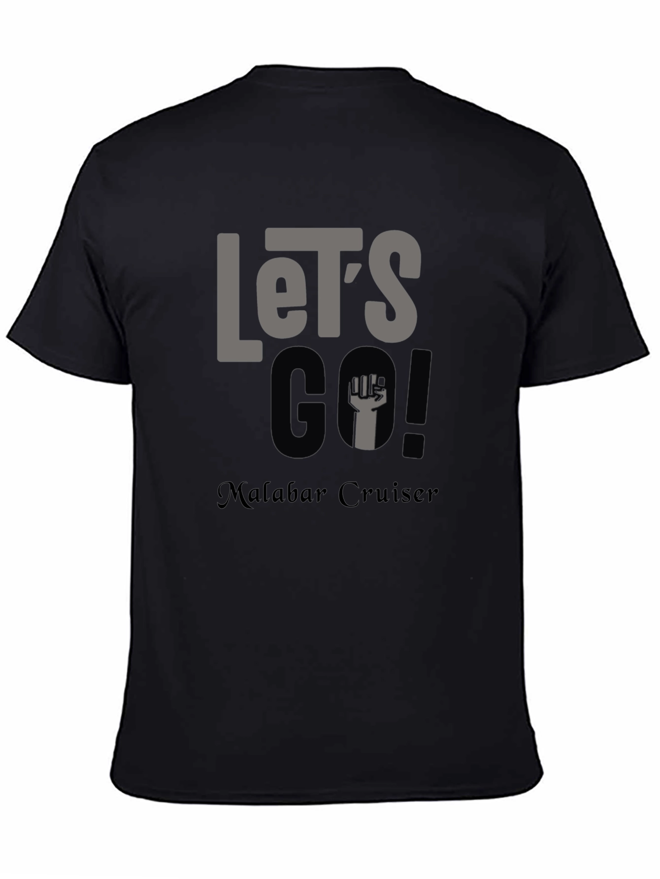 Lets Go Malabar Cruiser Black T-Shirt