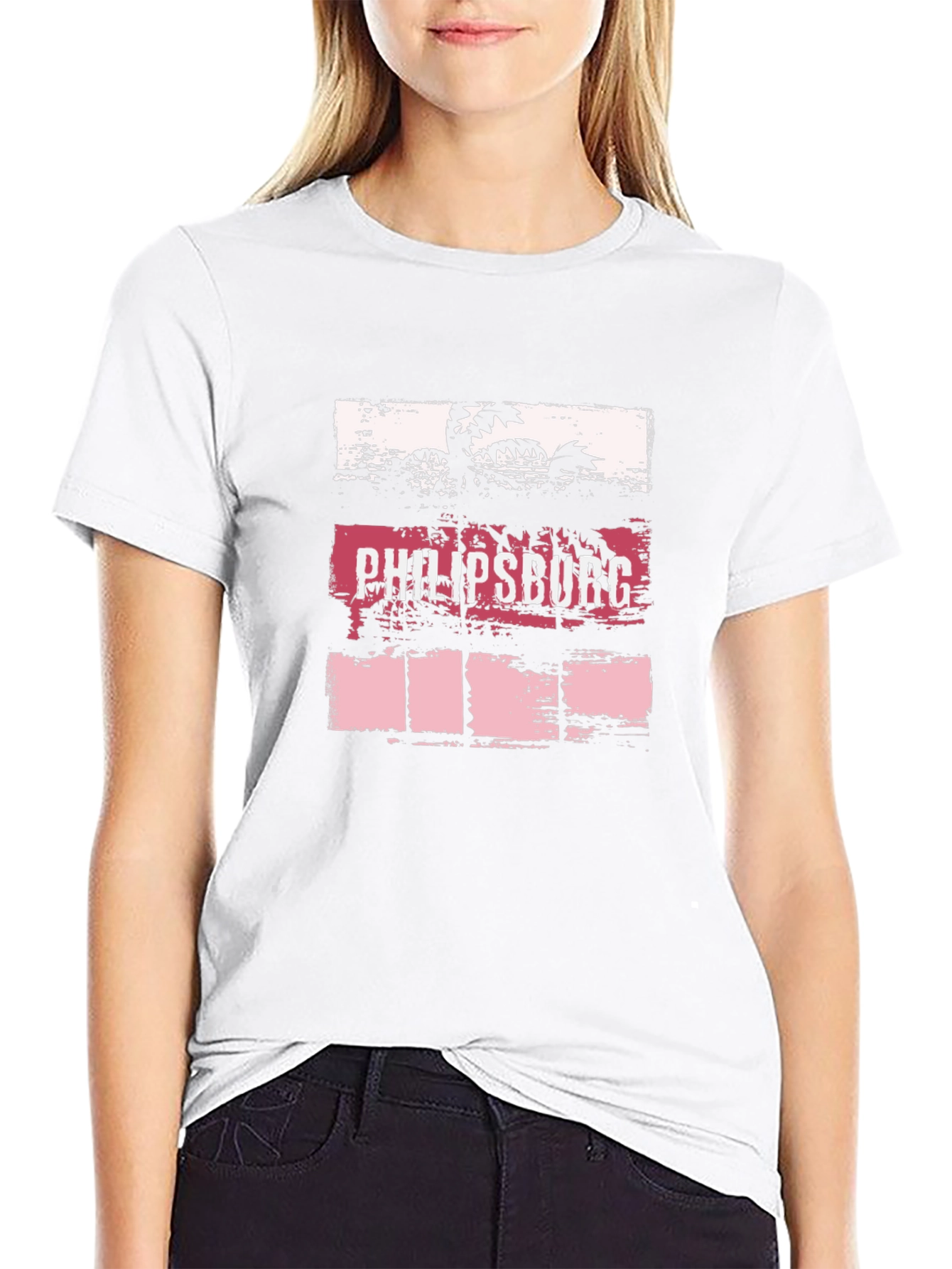 Philipsburg Palm Tee - Island Style T-Shirt