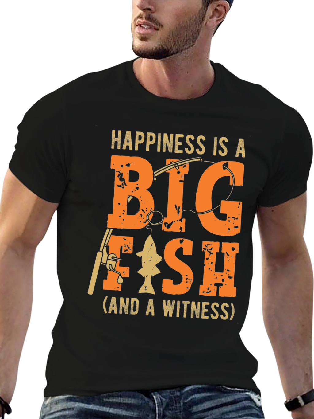 Happiness is a Big Fish T-Shirt