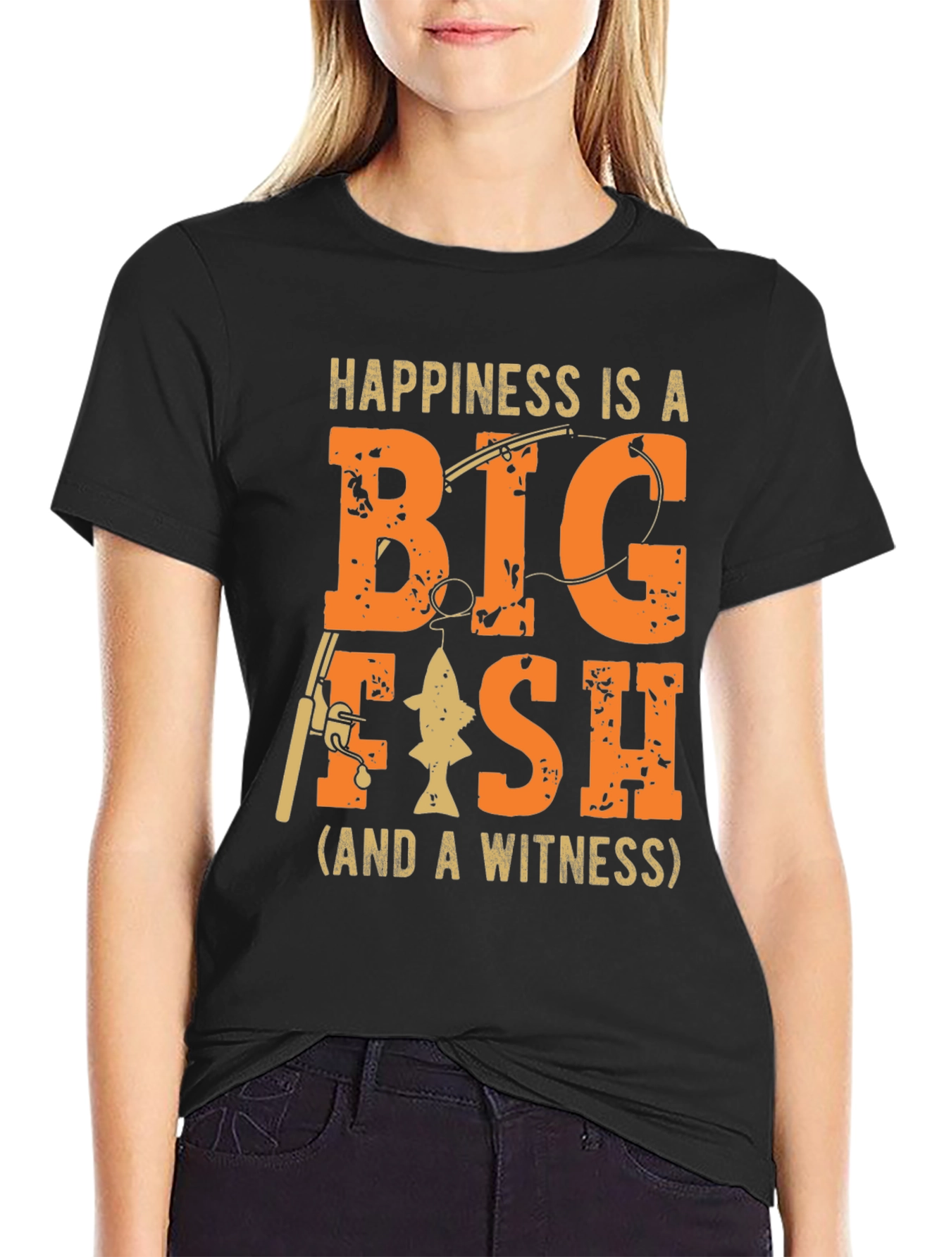 Happiness is a Big Fish T-Shirt
