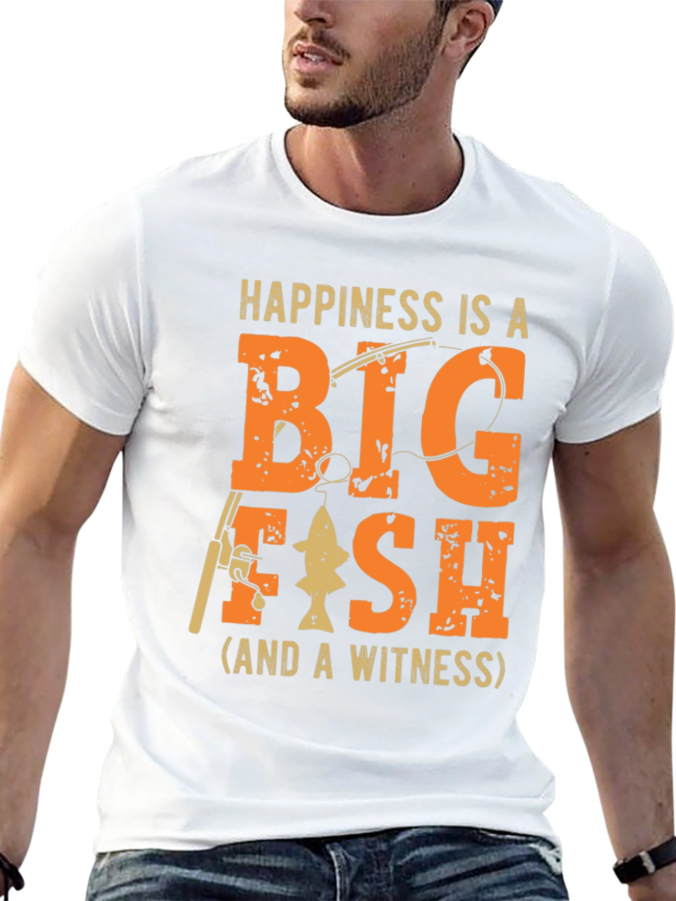Happiness is a Big Fish T-Shirt