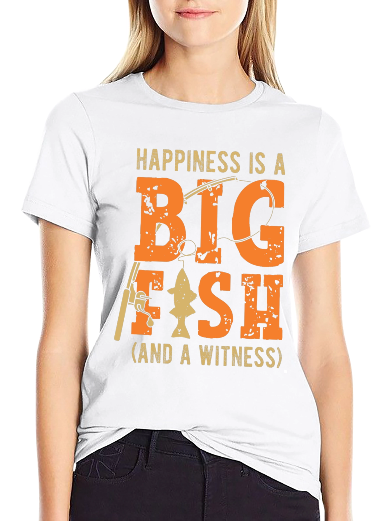 Happiness is a Big Fish T-Shirt