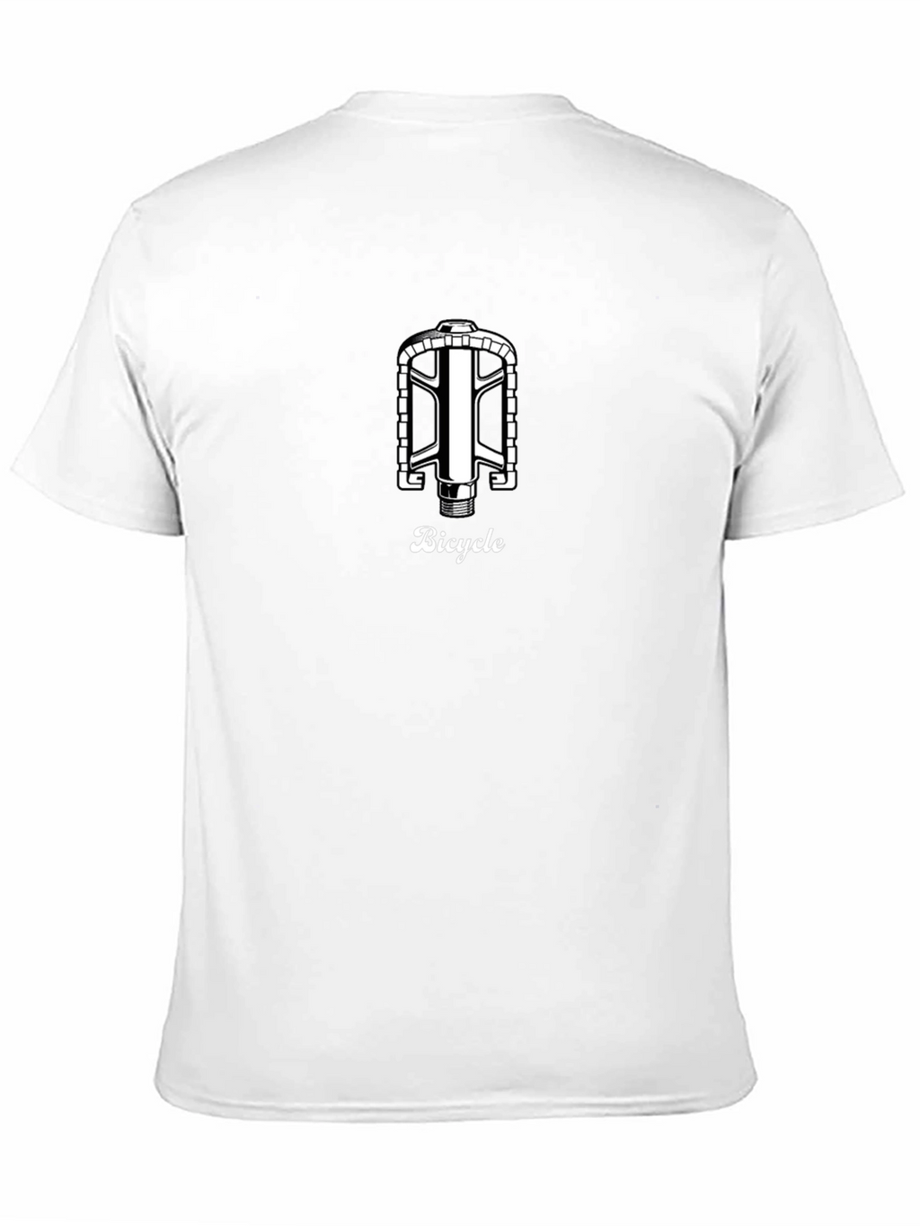 Bicycle Pedal Graphic Tee - Classic Design