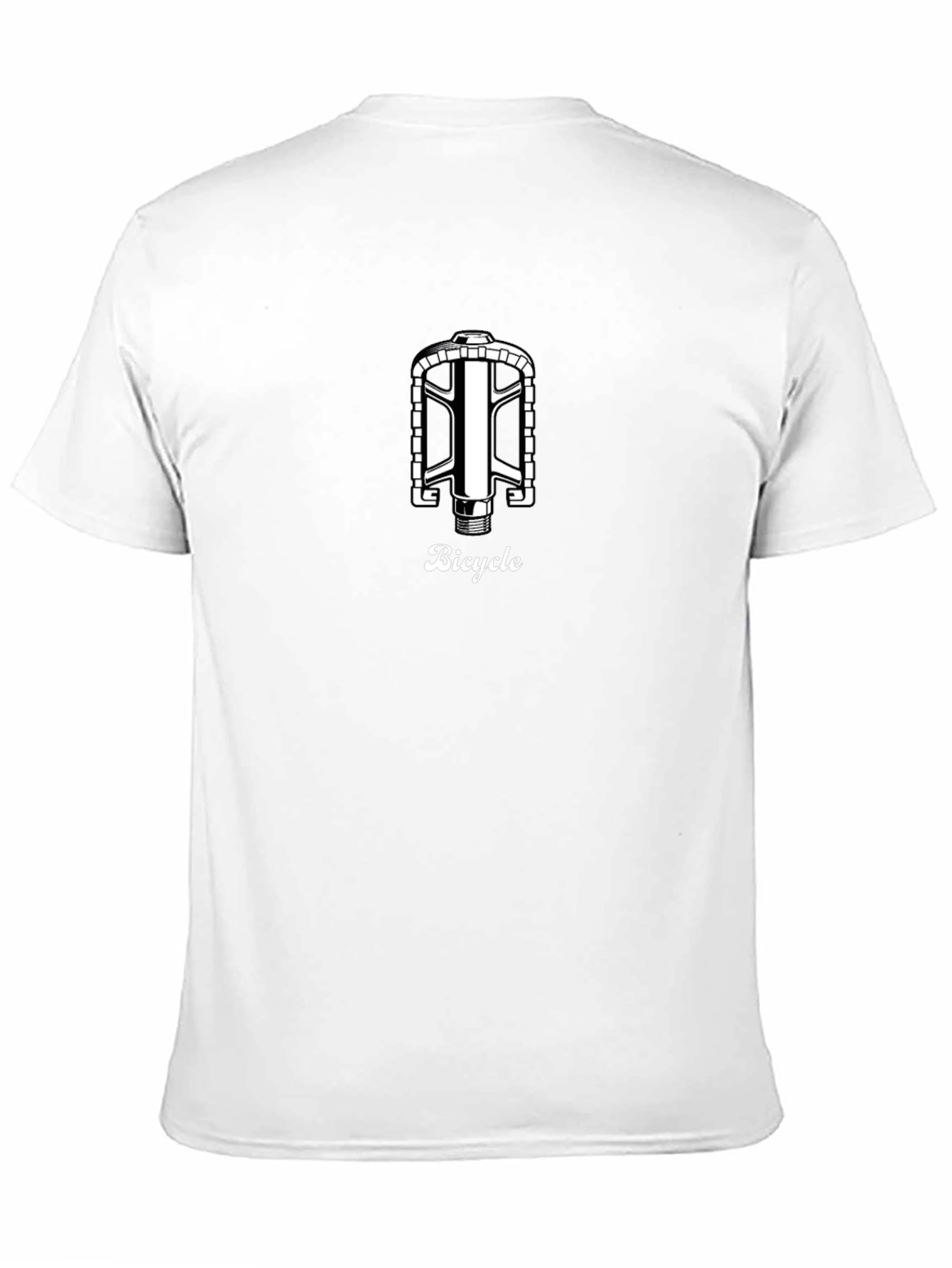Bicycle Pedal Graphic Tee - Classic Design