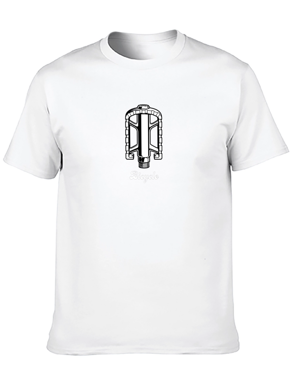 Bicycle Pedal Graphic Tee - Classic Design