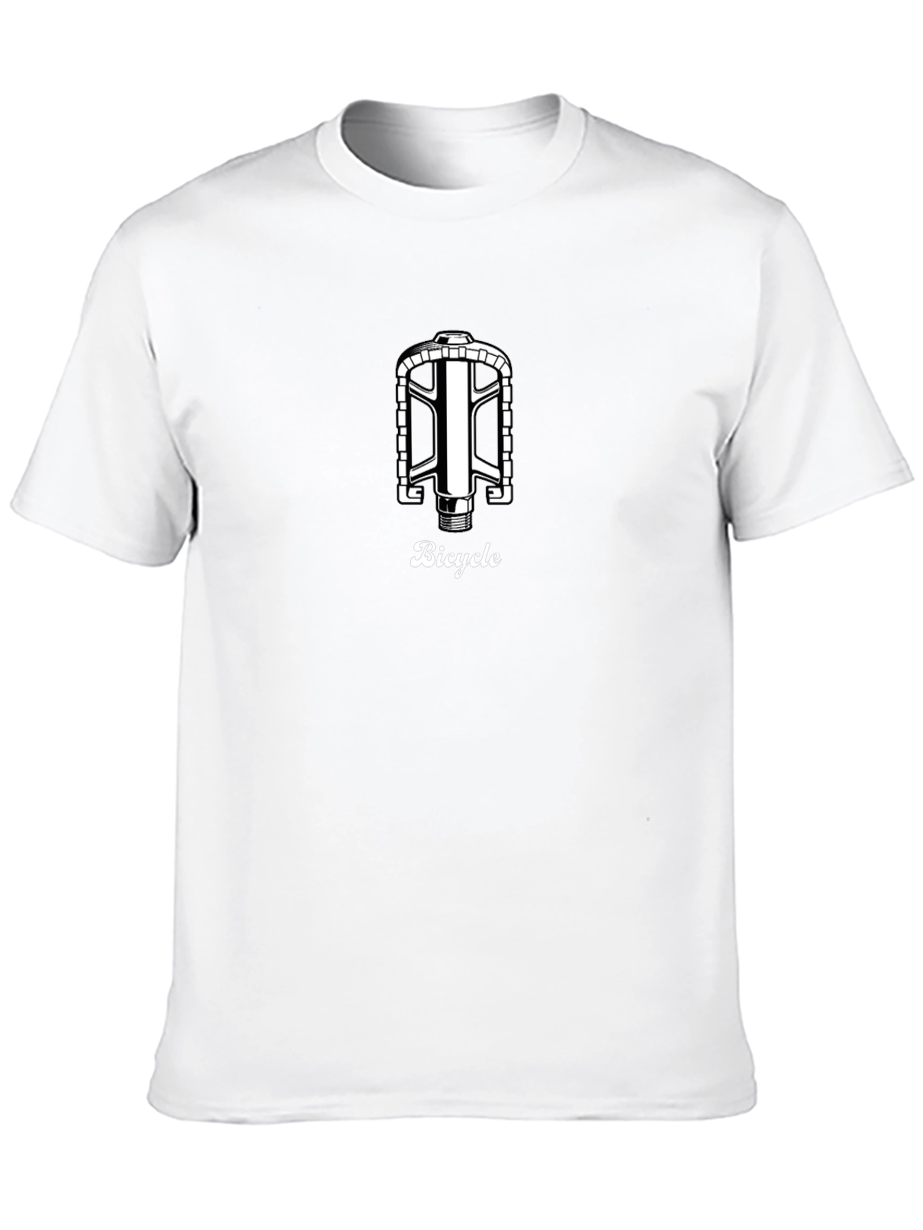 Bicycle Pedal Graphic Tee - Classic Design
