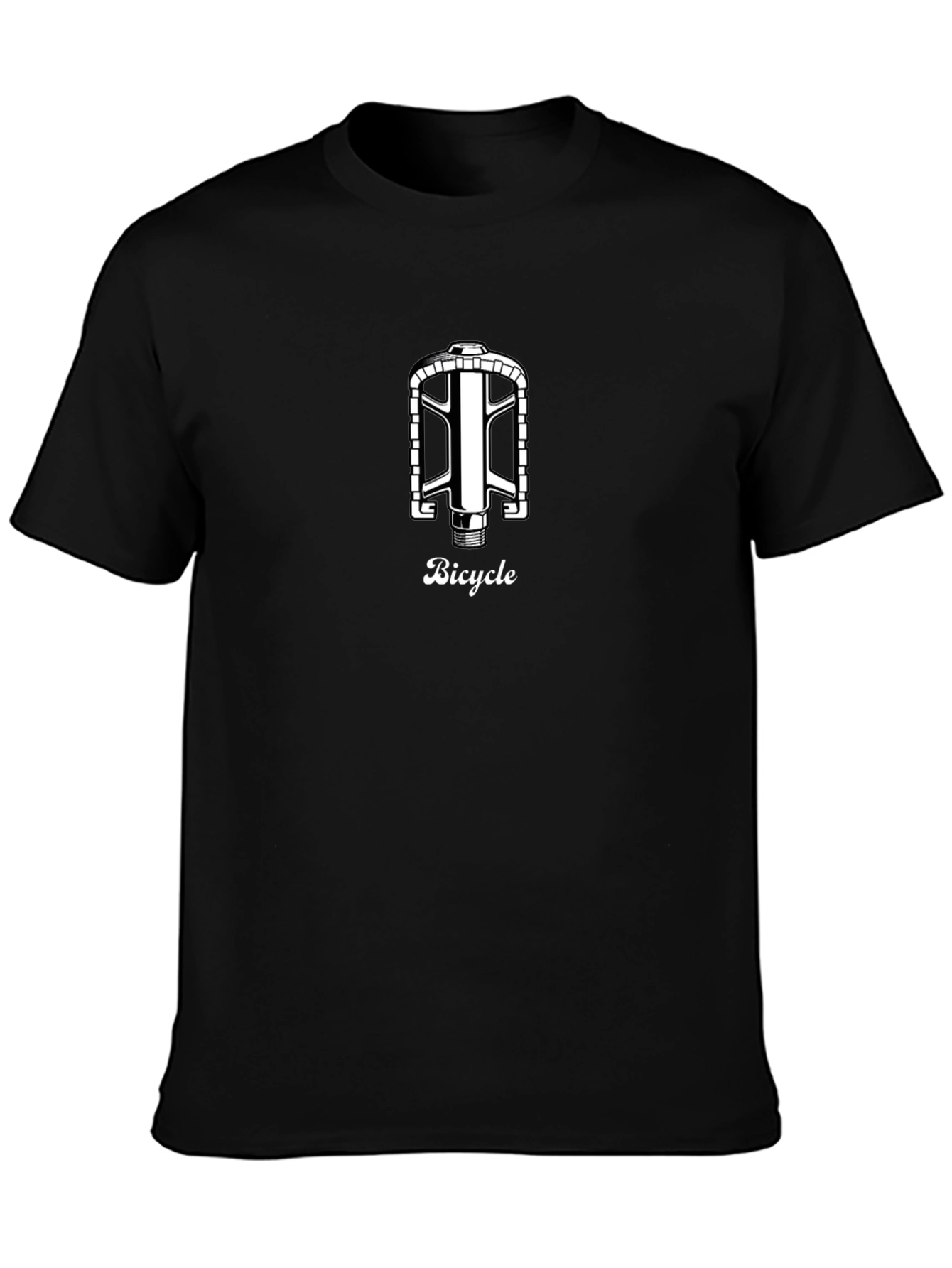 Bicycle Pedal Graphic Tee - Classic Design