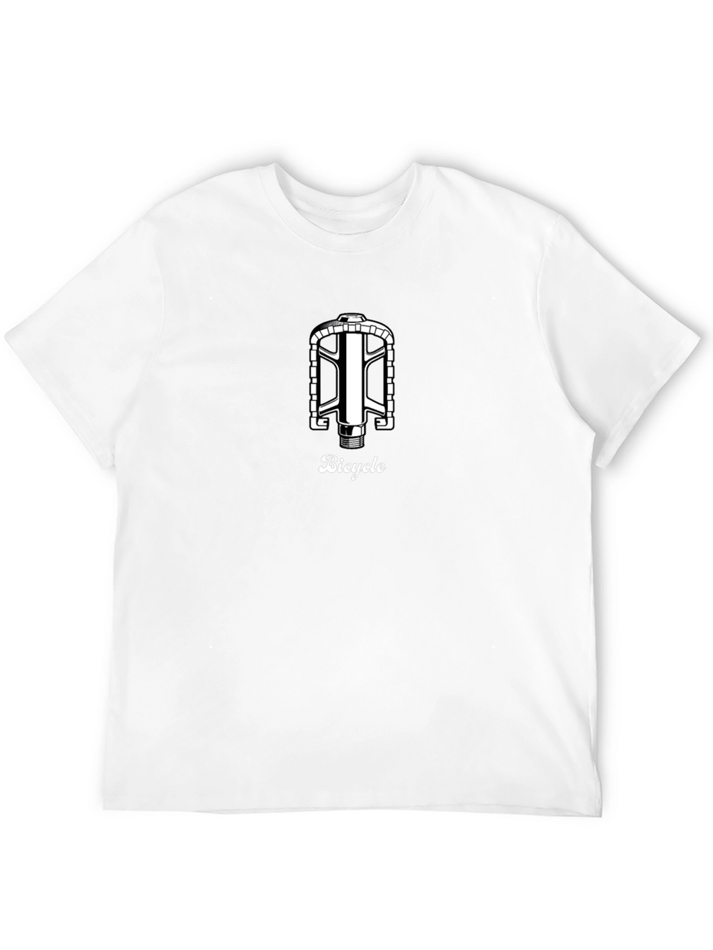 Bicycle Pedal Graphic Tee - Classic Design