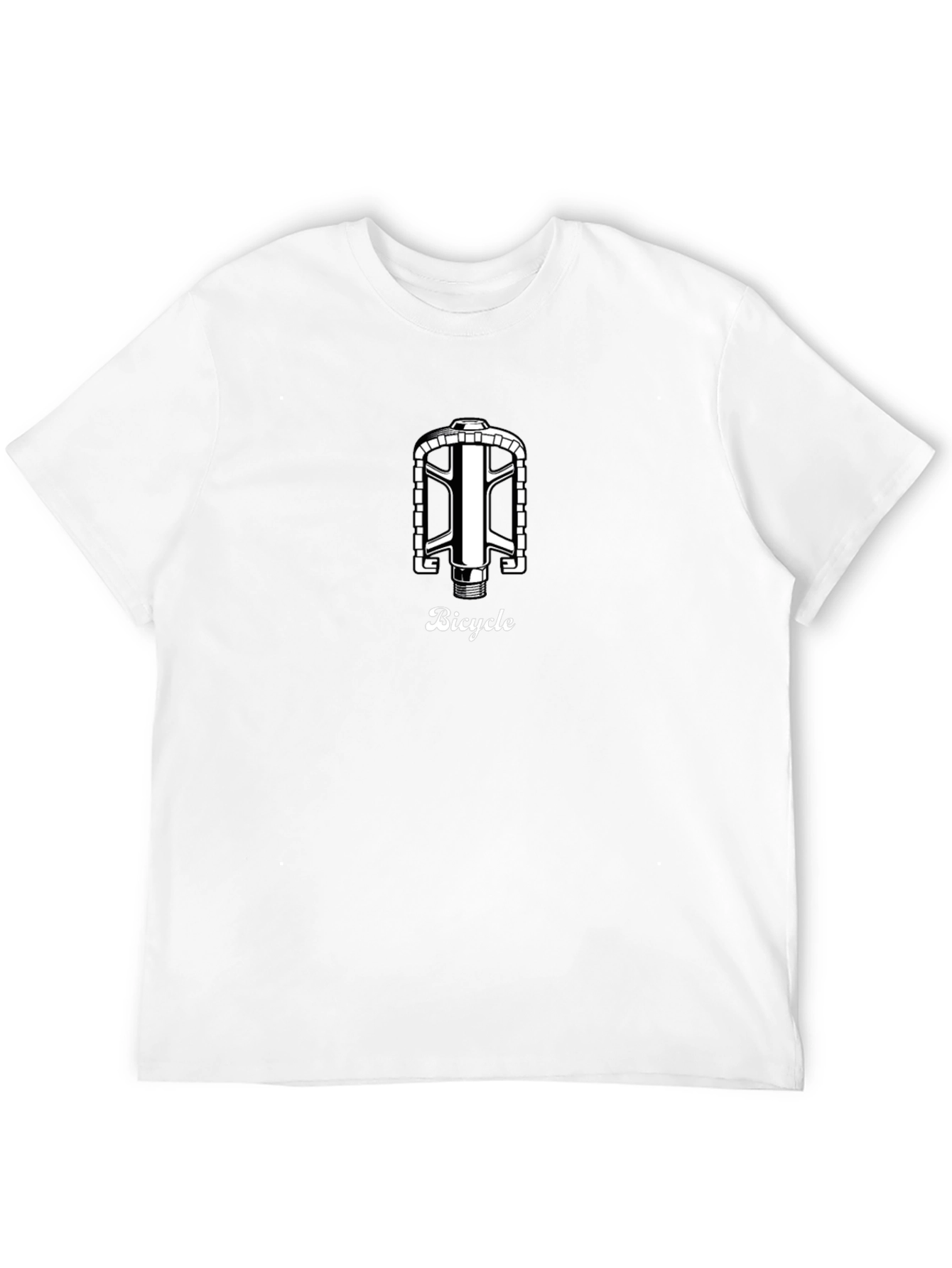 Bicycle Pedal Graphic Tee - Classic Design