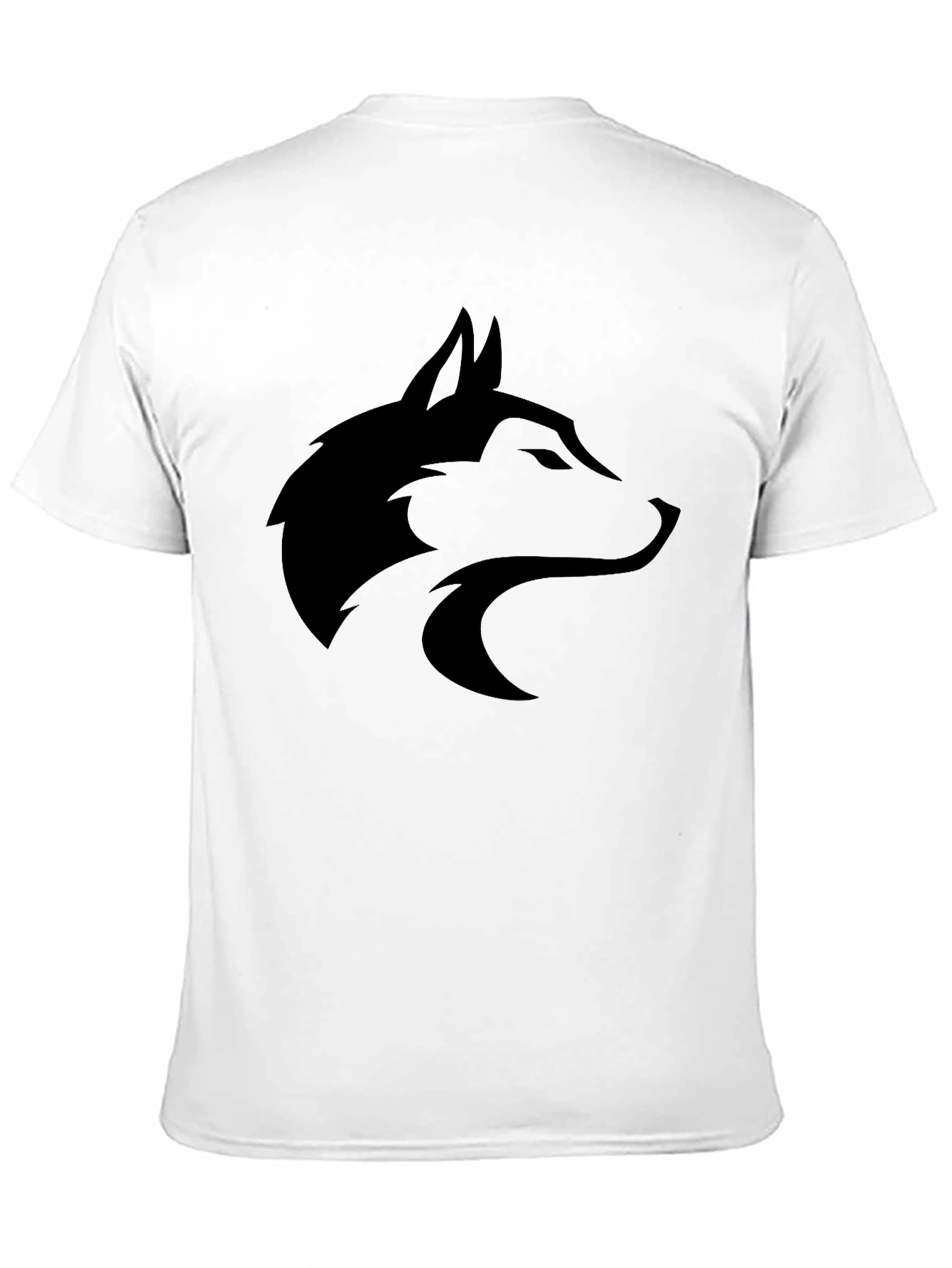 Black Wolf Graphic Tee - Stylish Unisex Shirt