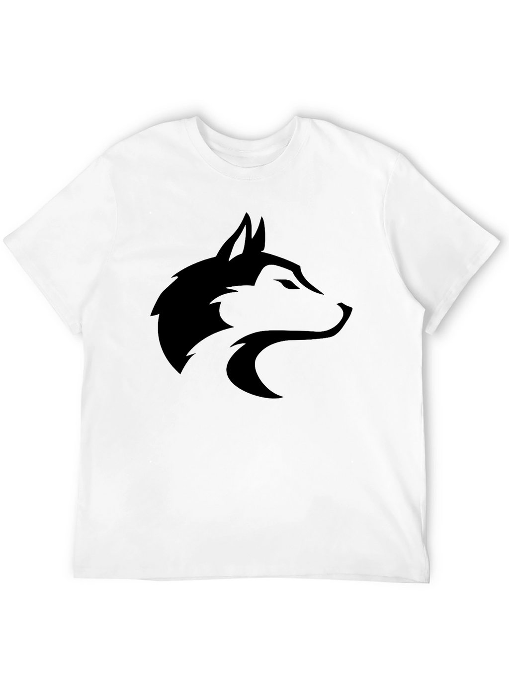 Black Wolf Graphic Tee - Stylish Unisex Shirt