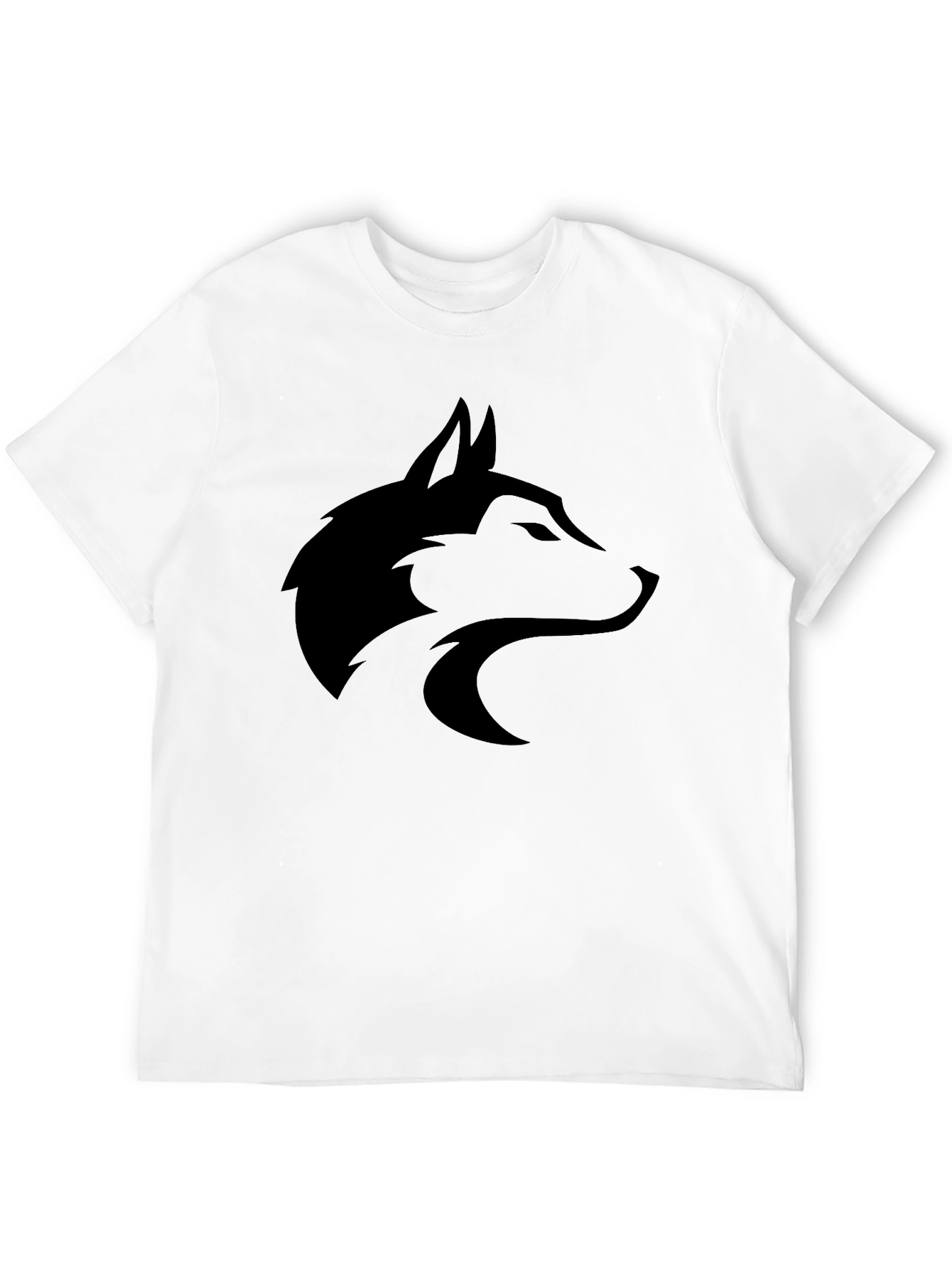 Black Wolf Graphic Tee - Stylish Unisex Shirt