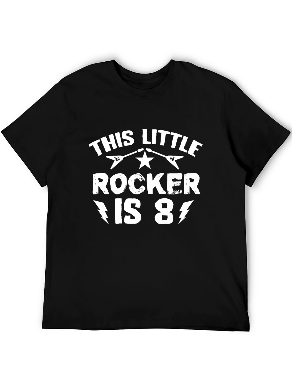 This Little Rocker is 8! T-Shirt - Birthday Gift