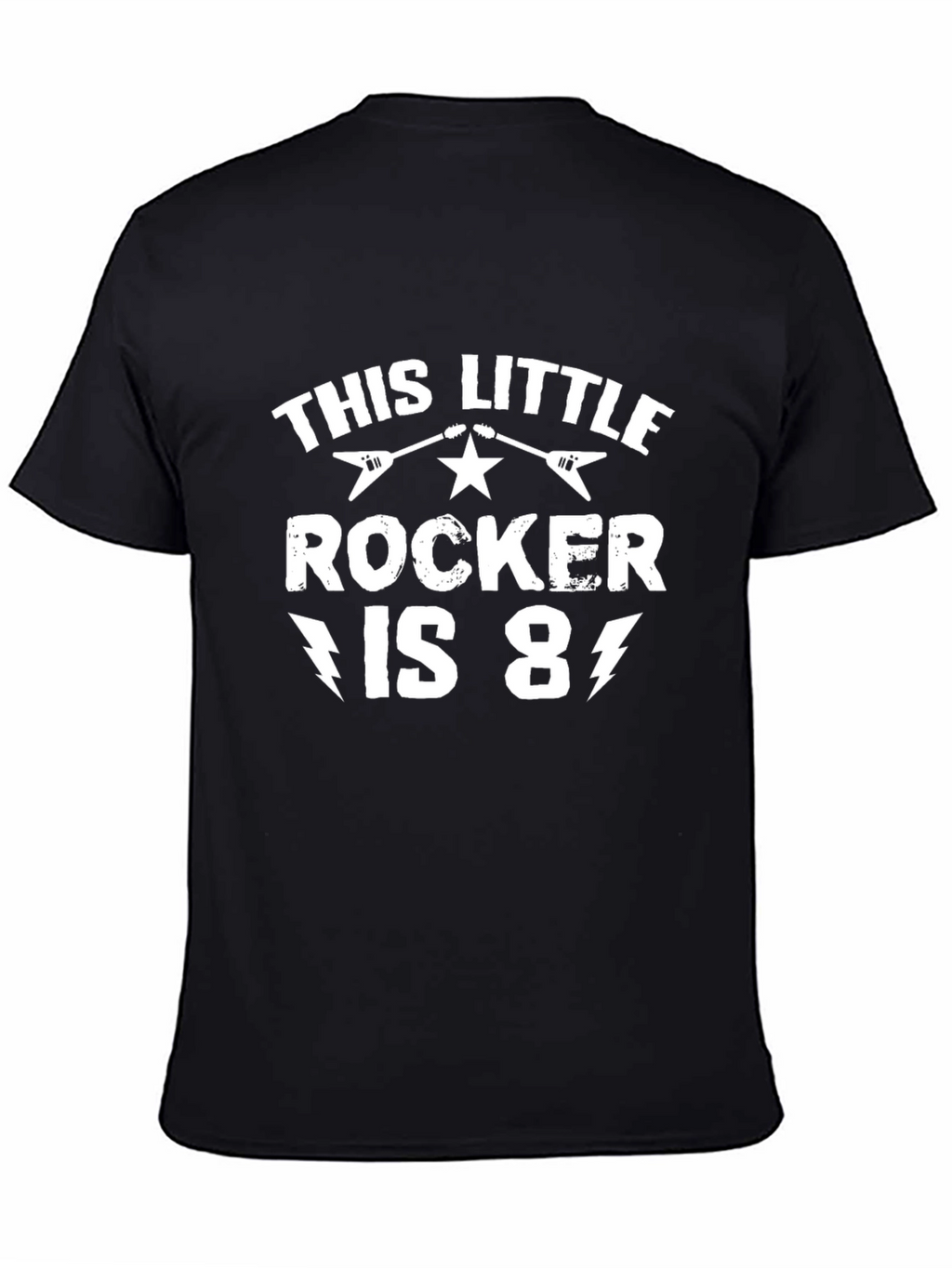 This Little Rocker is 8! T-Shirt - Birthday Gift