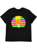 Cat Ice Cream Cone T-Shirt - Cute & Fun!