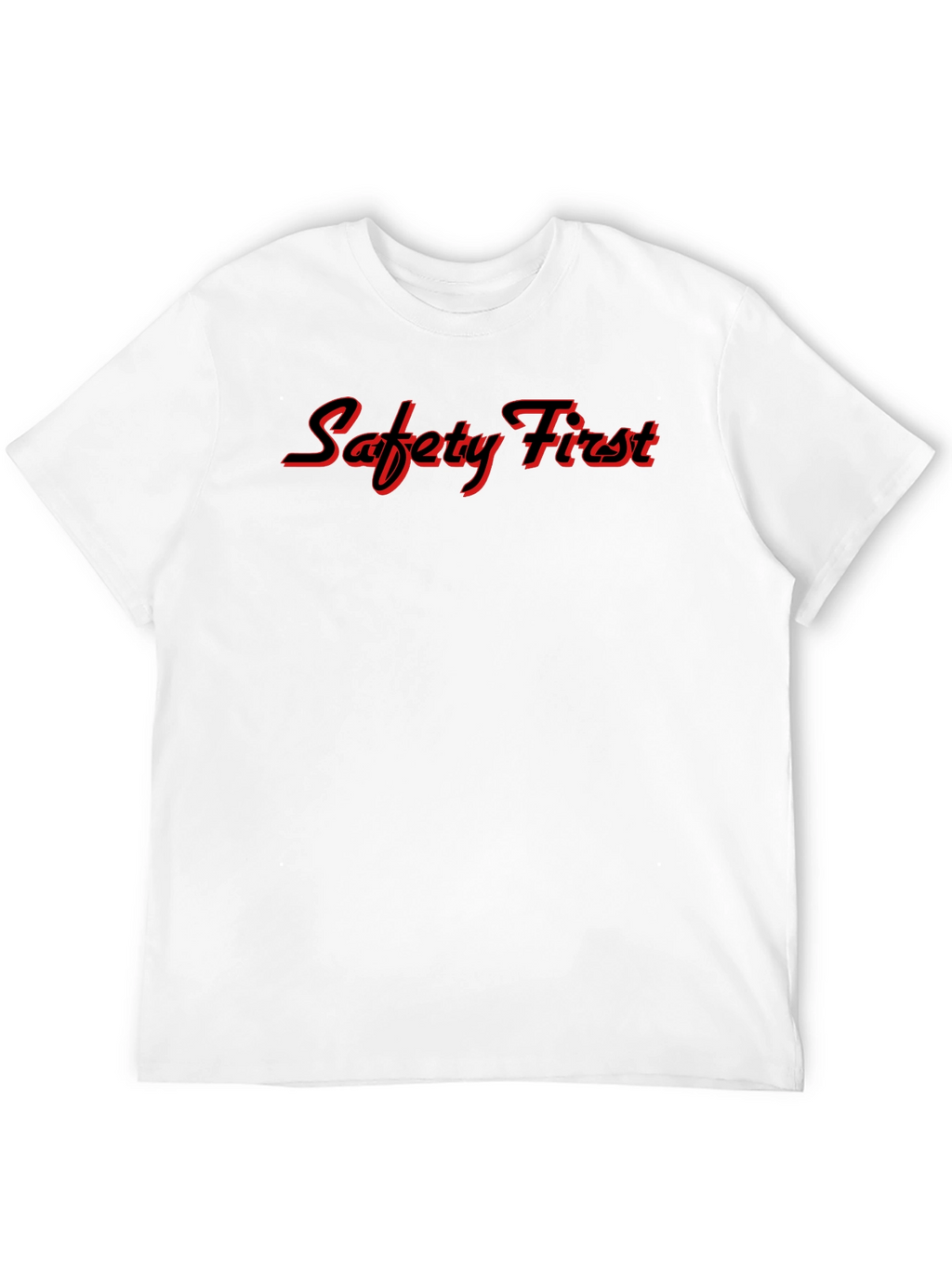 Safety First Black T-Shirt