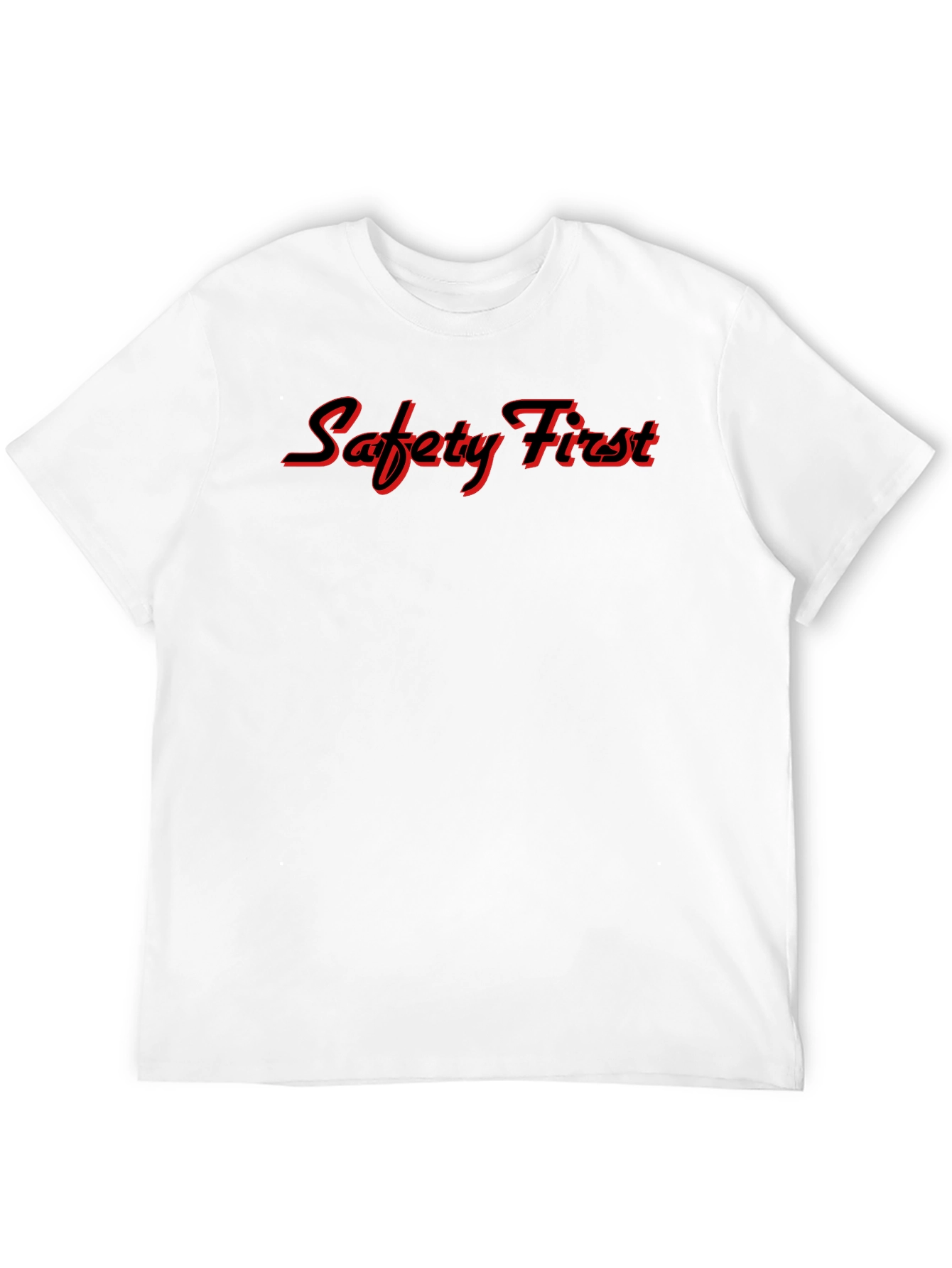 Safety First Black T-Shirt