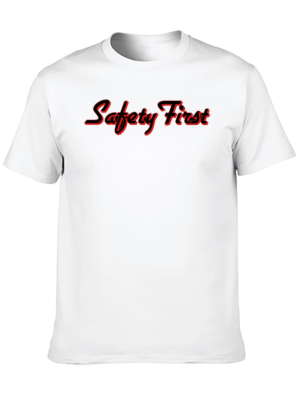 Safety First Black T-Shirt
