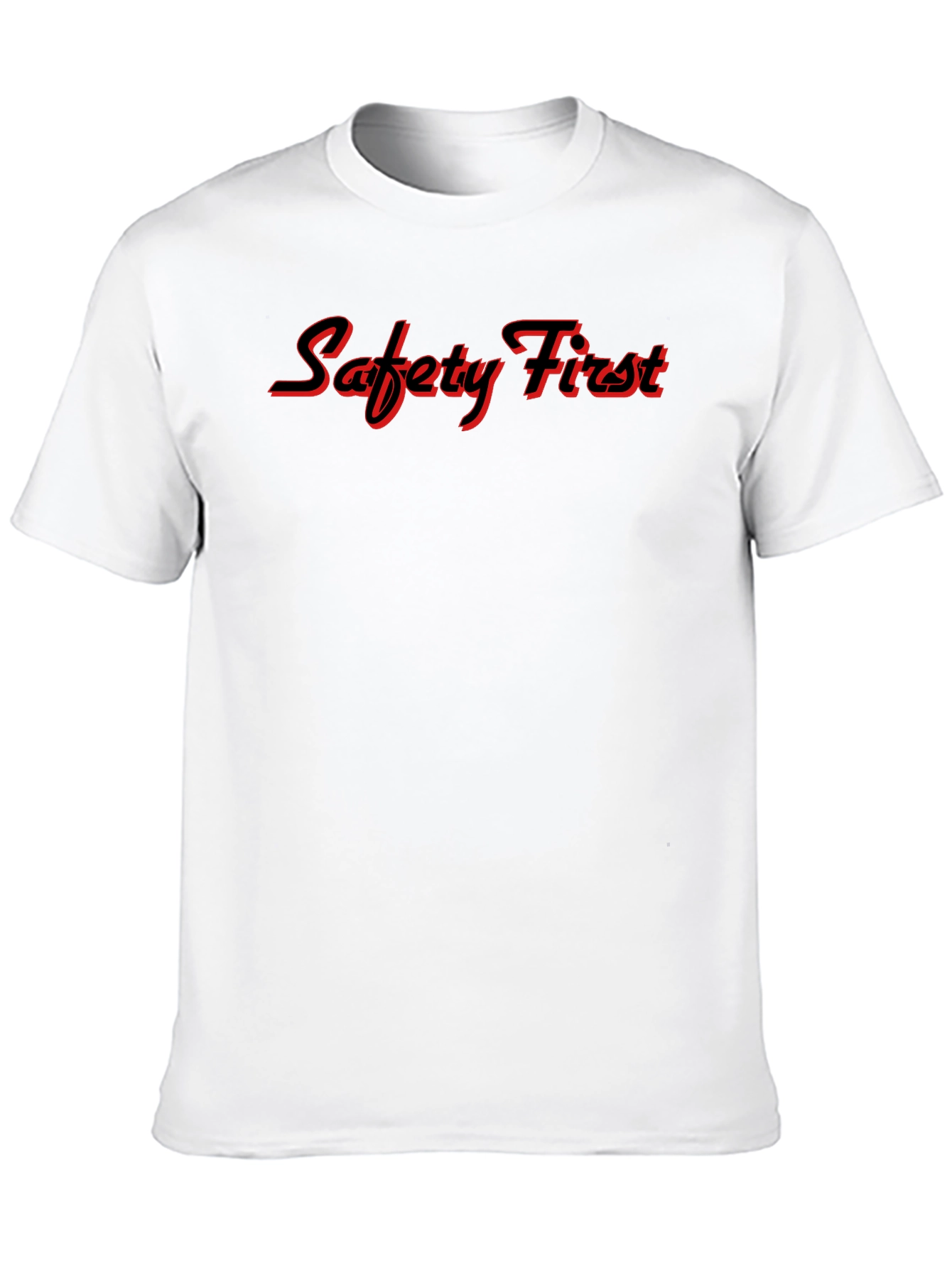 Safety First Black T-Shirt