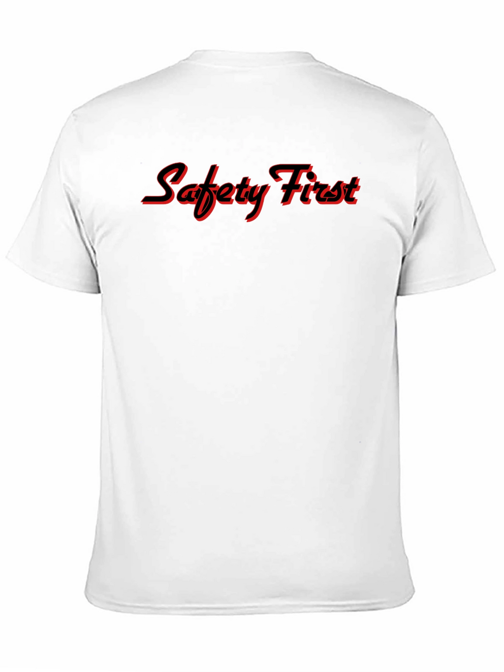 Safety First Black T-Shirt