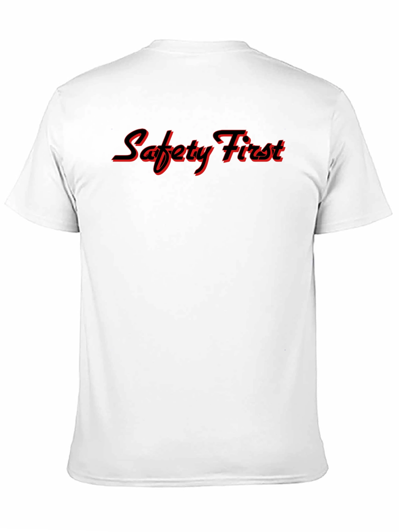 Safety First Black T-Shirt