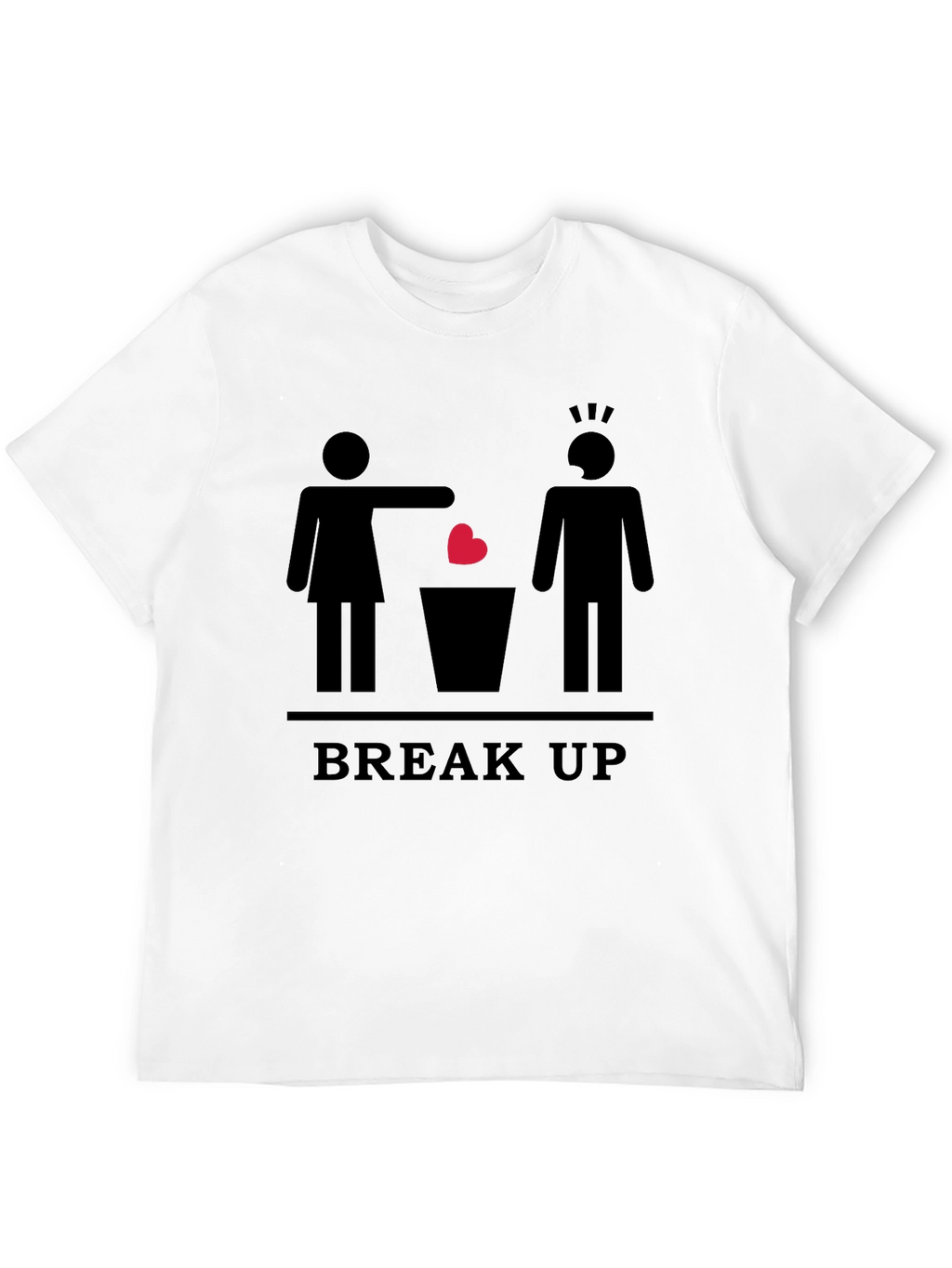 Break Up Graphic T-Shirt