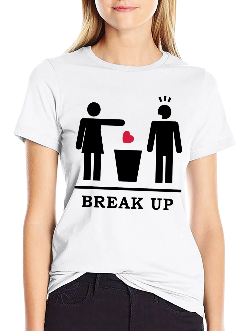 Break Up Graphic T-Shirt