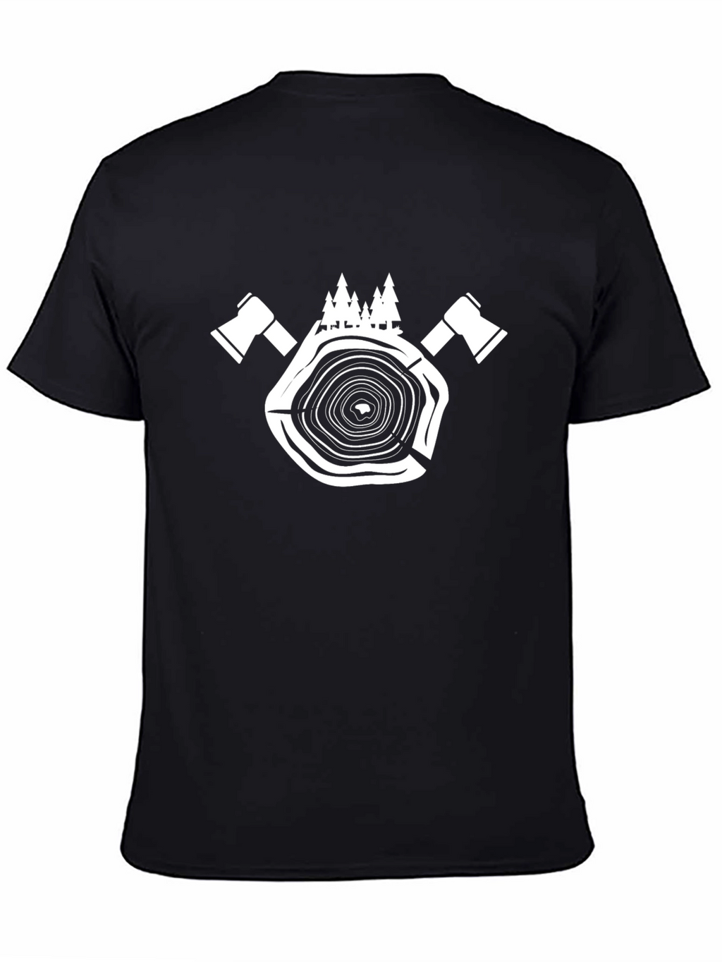 Axe & Tree Ring Graphic Tee
