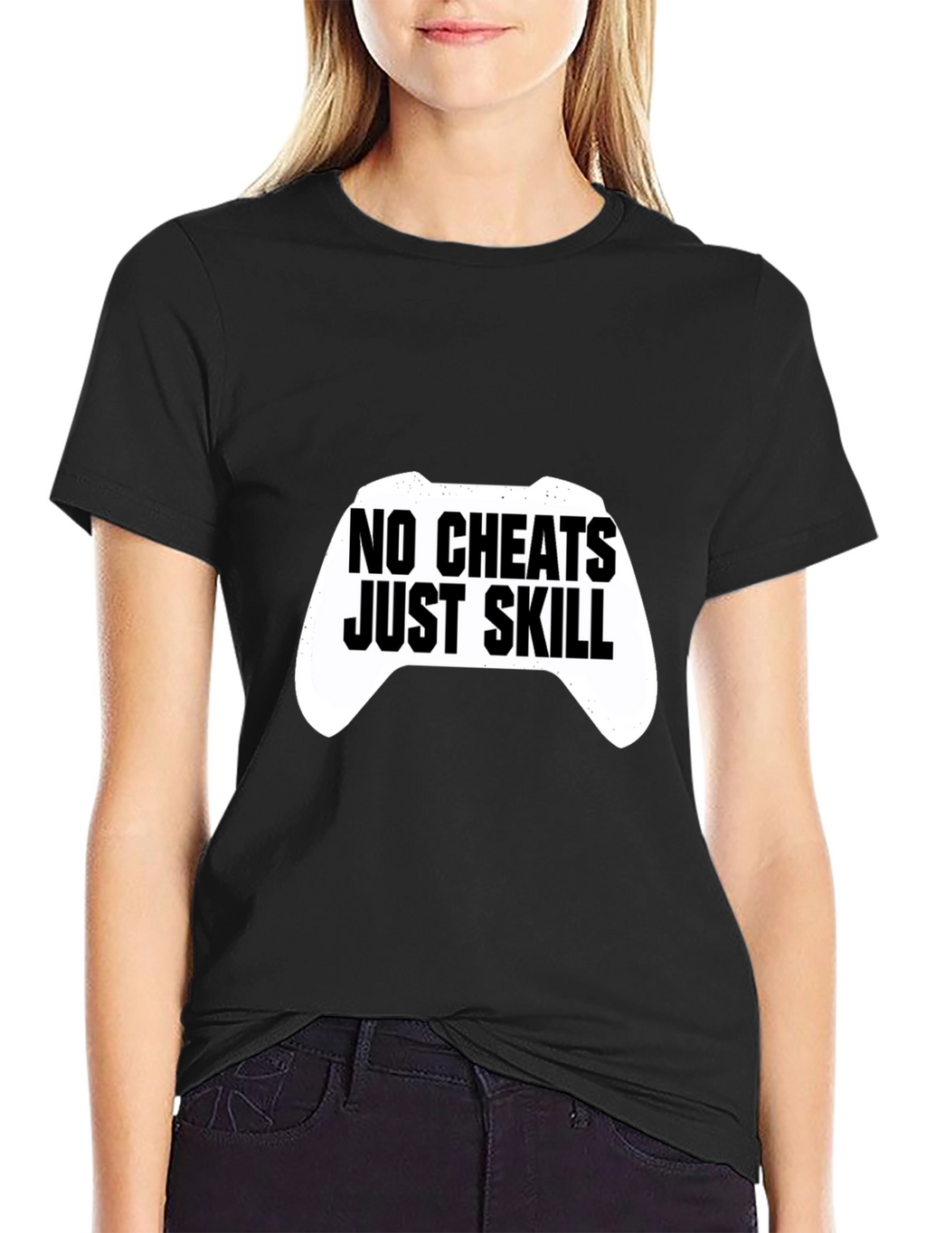 No Cheats Just Skill Gaming T-Shirt