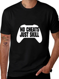 No Cheats Just Skill Gaming T-Shirt
