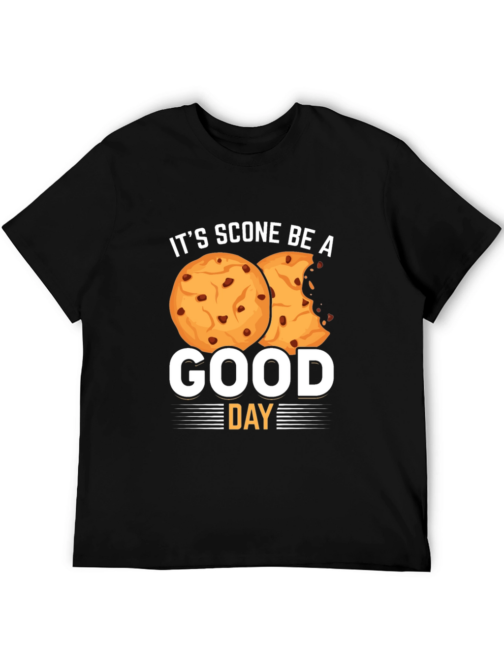 Its Scone Be A Good Day Black T-Shirt