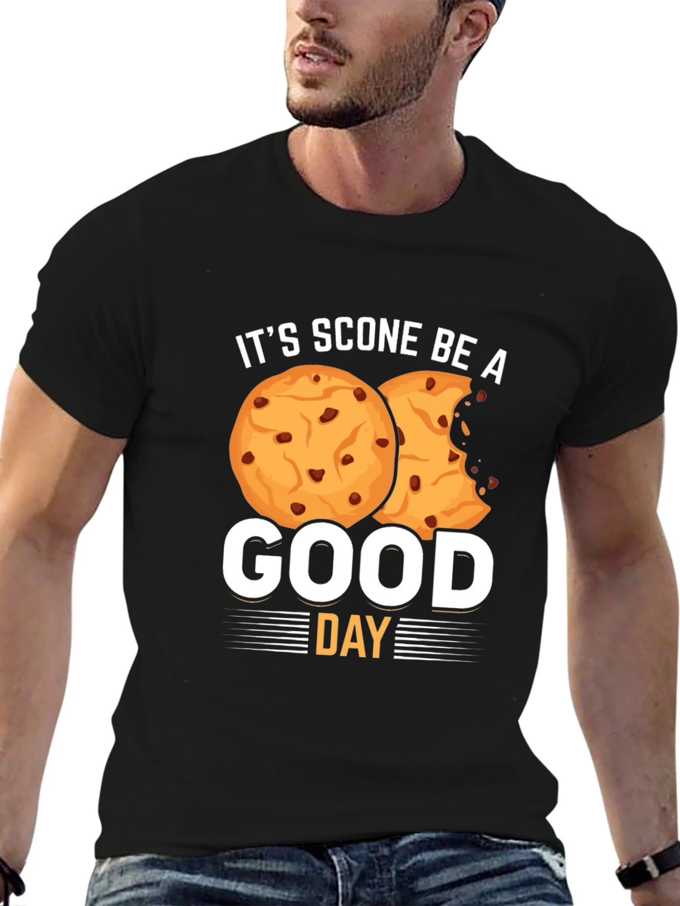 Its Scone Be A Good Day Black T-Shirt