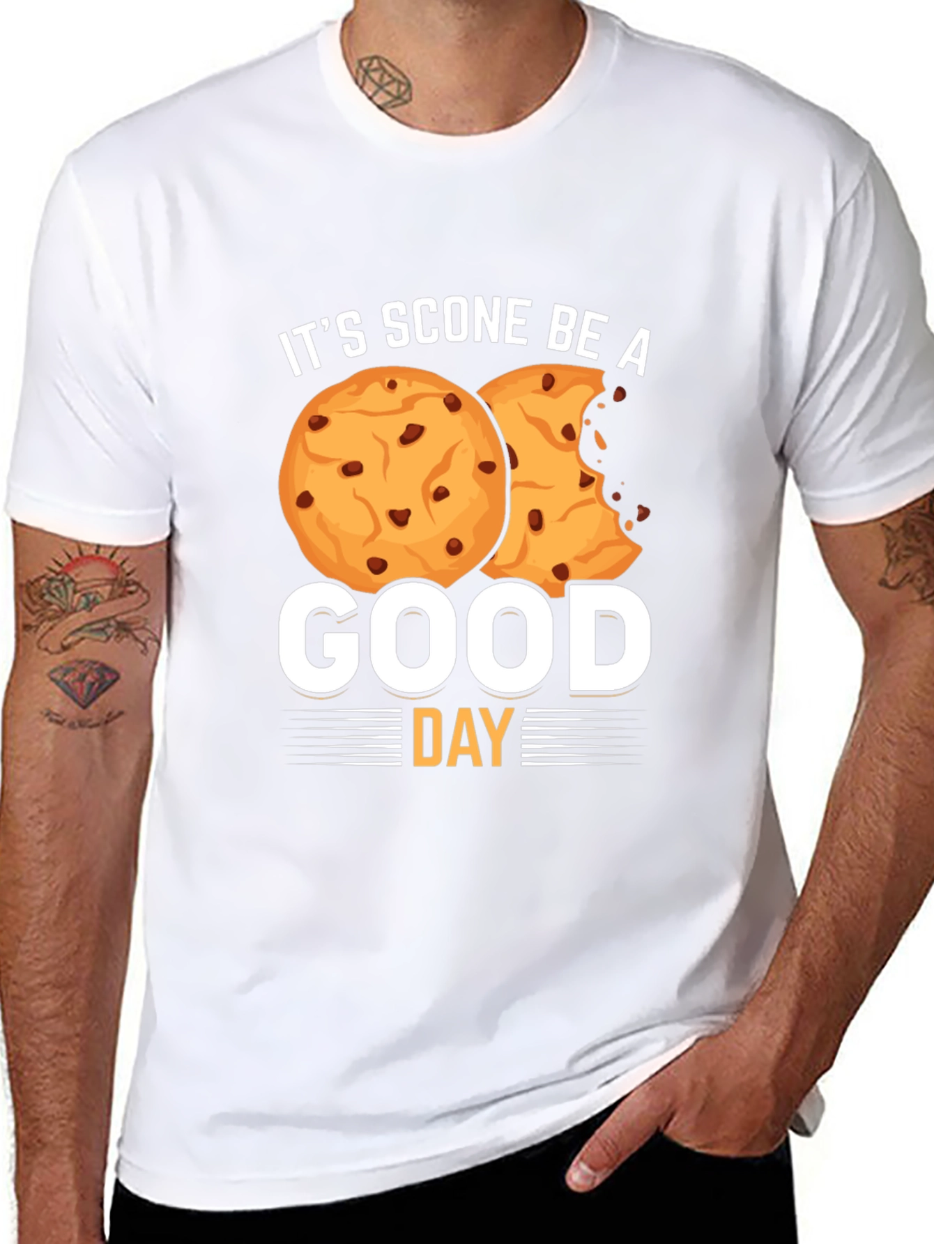 Its Scone Be A Good Day Black T-Shirt