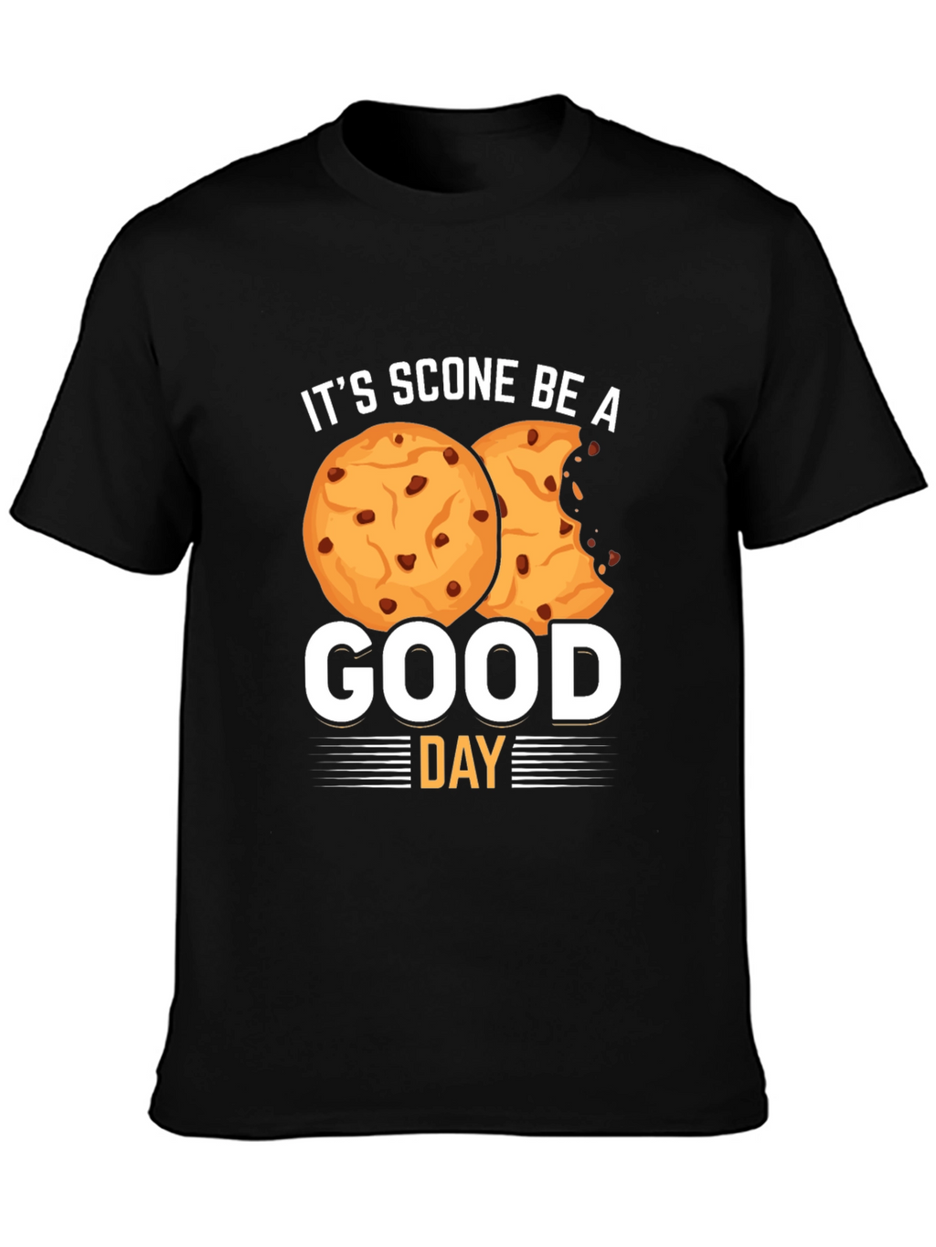 Its Scone Be A Good Day Black T-Shirt