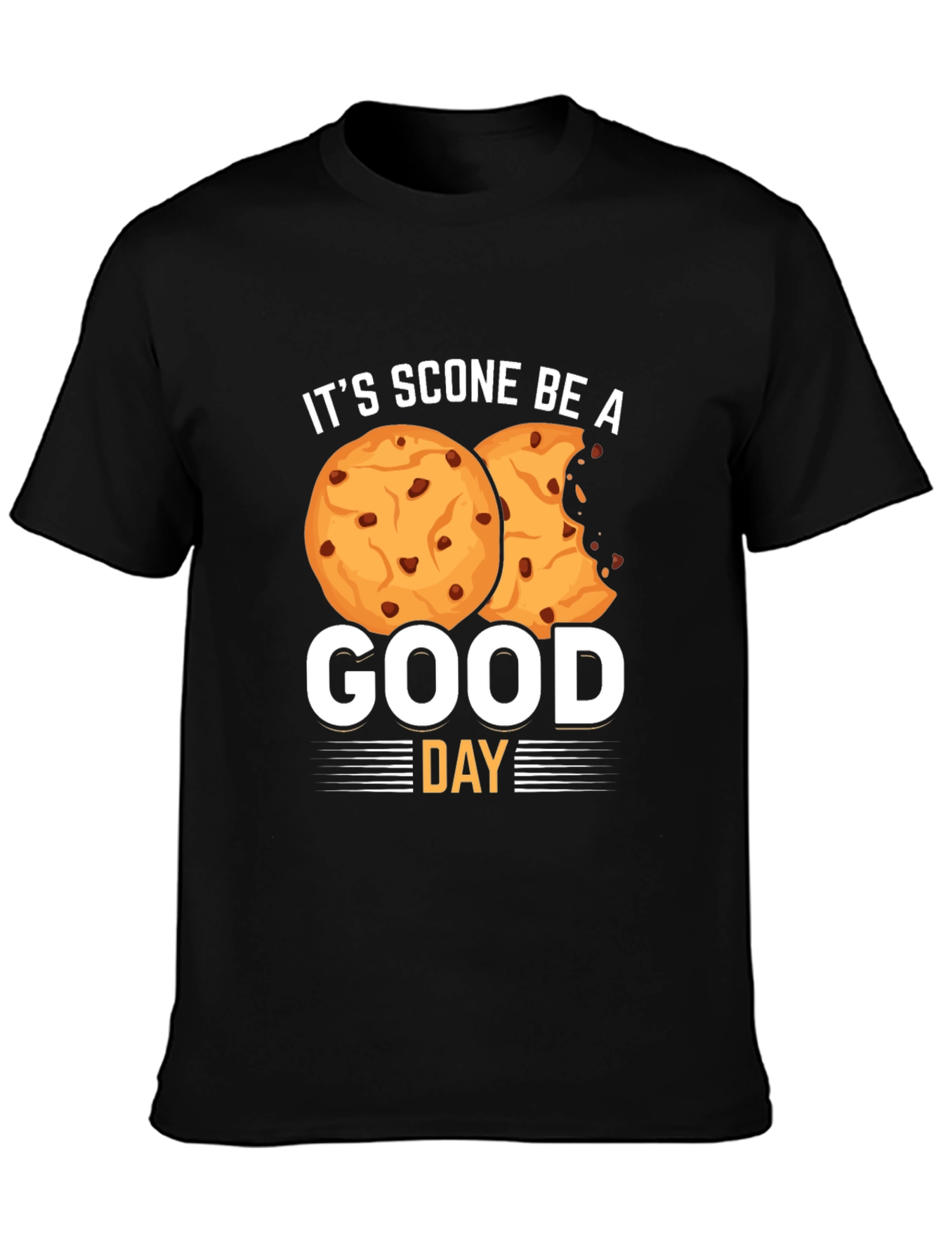 Its Scone Be A Good Day Black T-Shirt