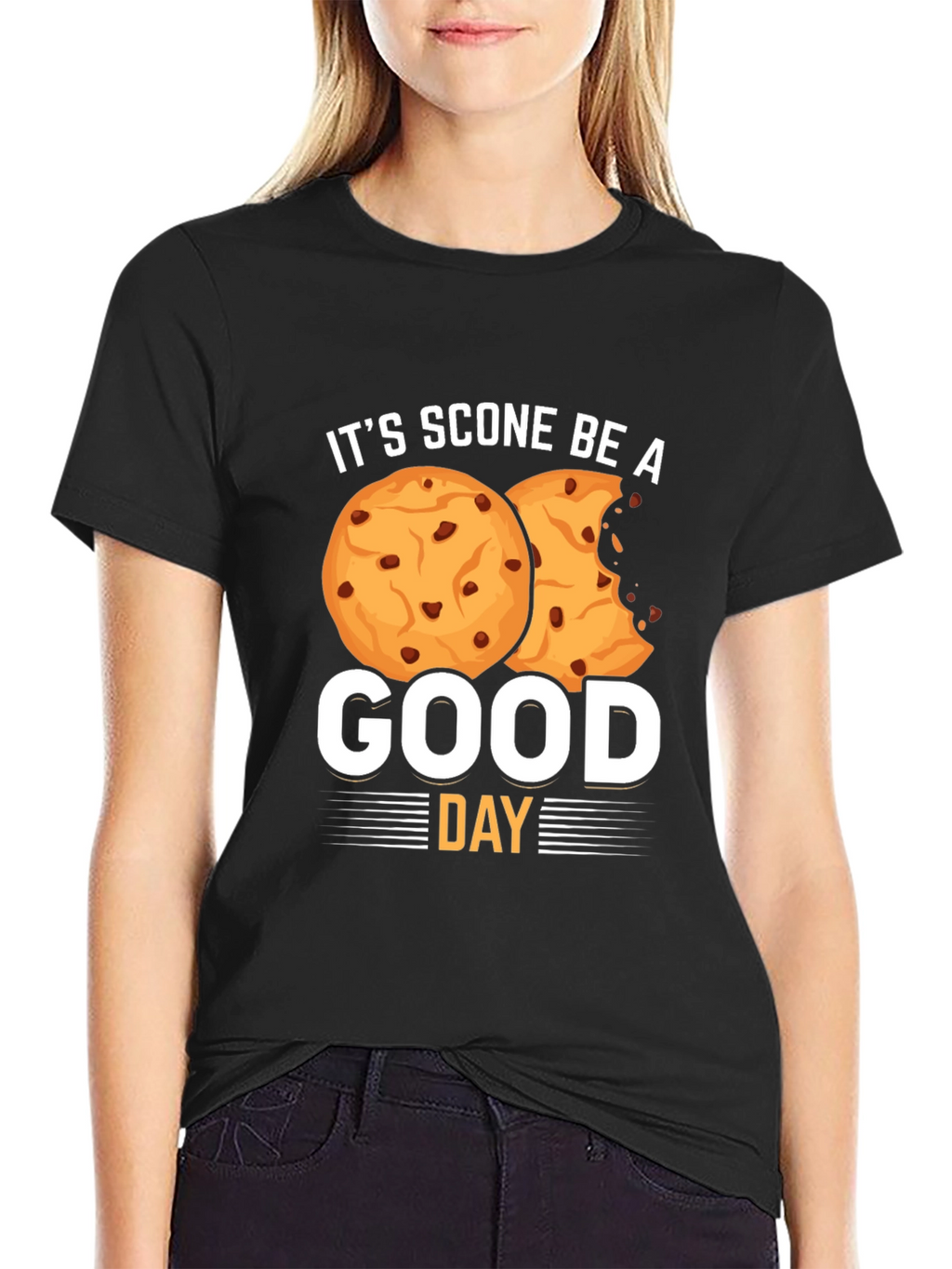 Its Scone Be A Good Day Black T-Shirt