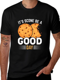 Its Scone Be A Good Day Black T-Shirt