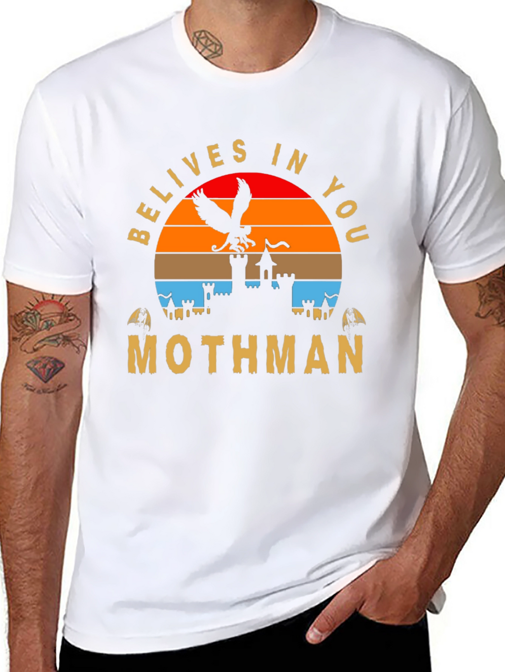 Belives In You Mothman T-Shirt