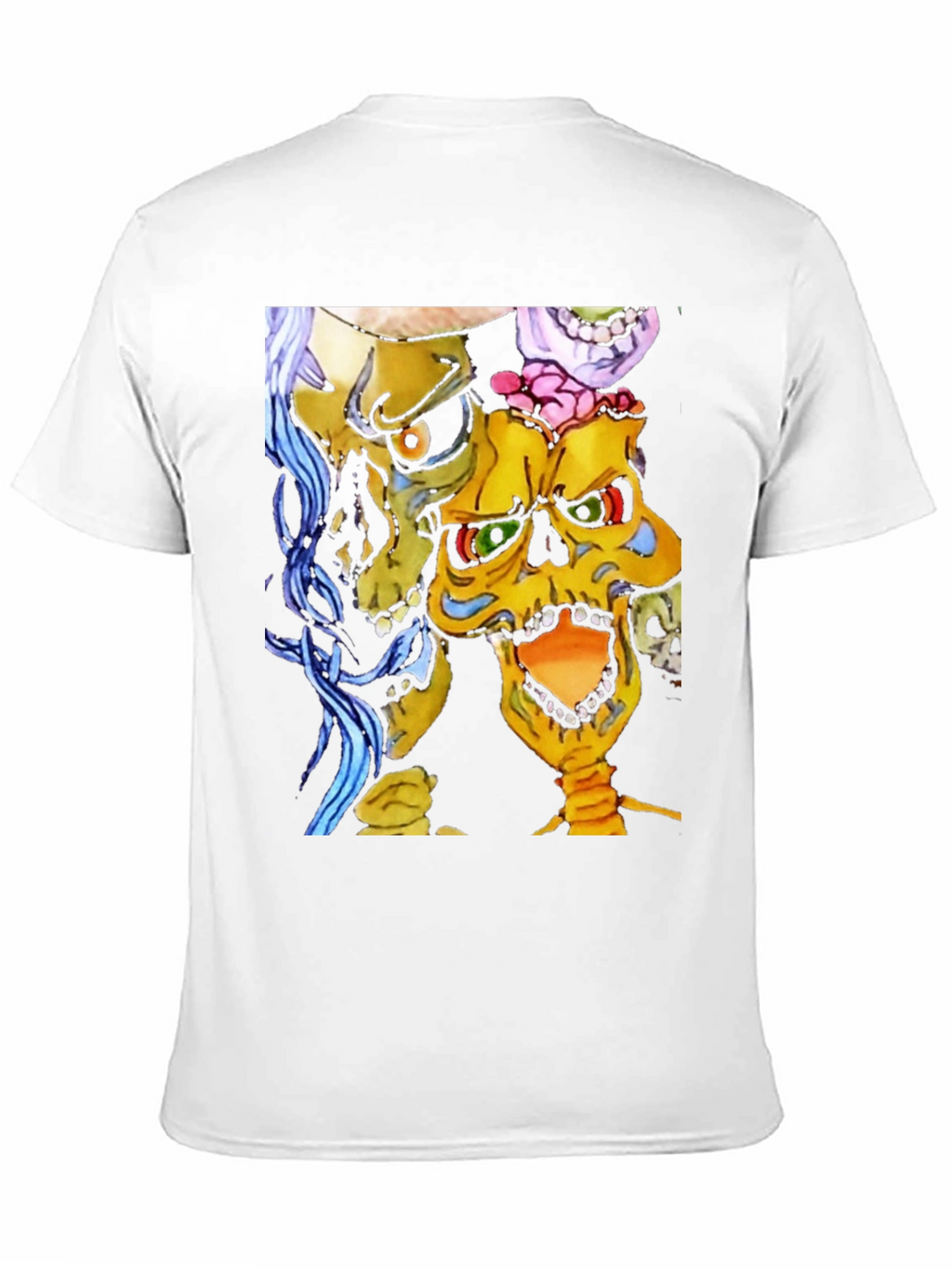 Skull Pile Graphic T-Shirt