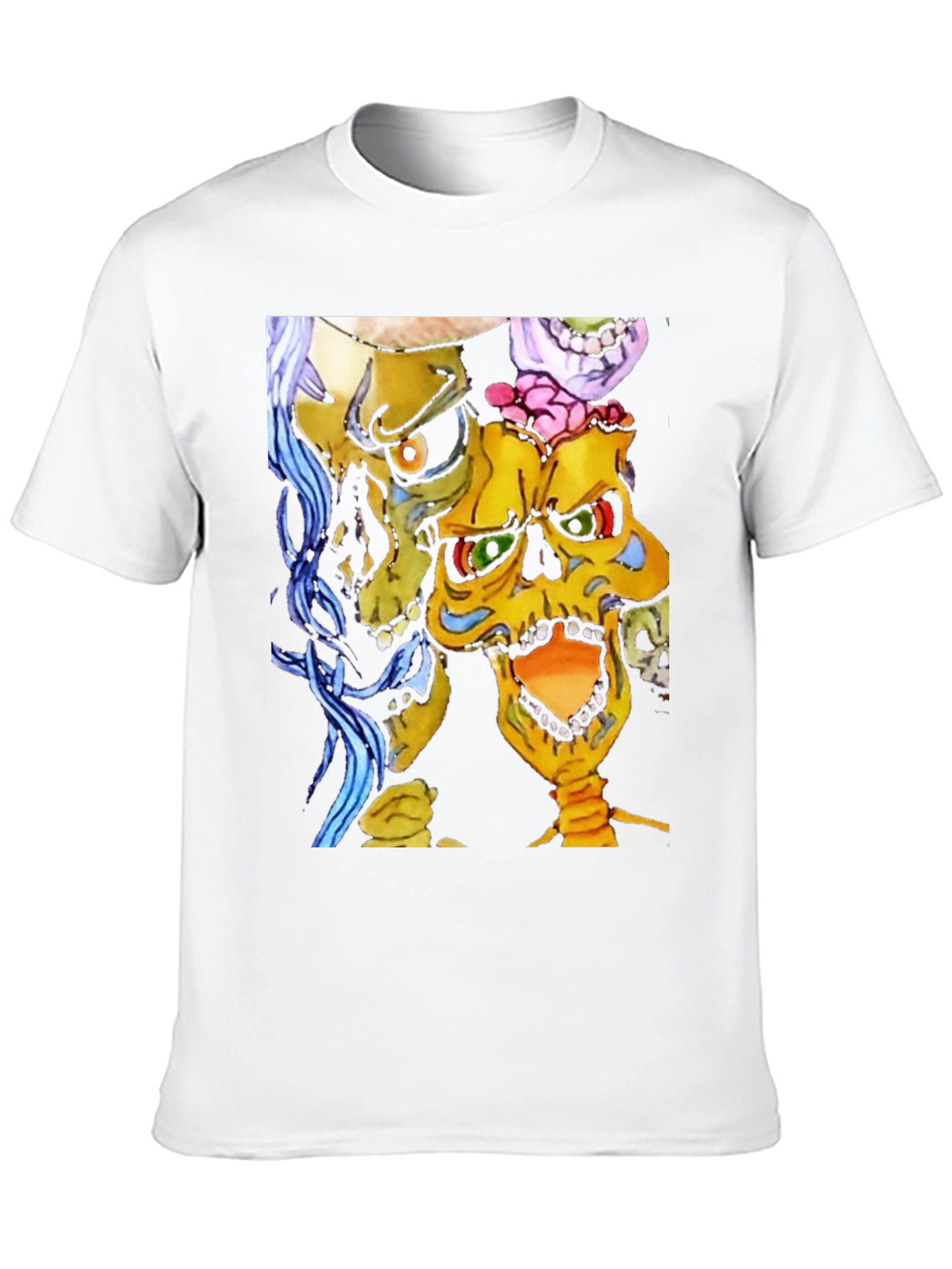 Skull Pile Graphic T-Shirt