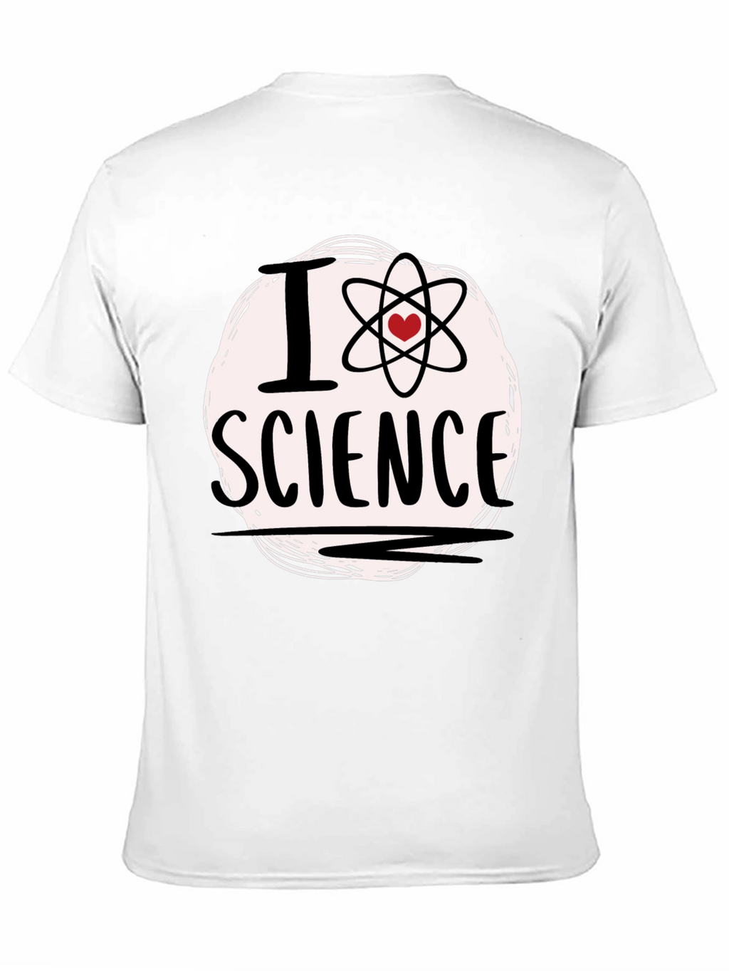 I Heart Science T-Shirt - Atom Love Design