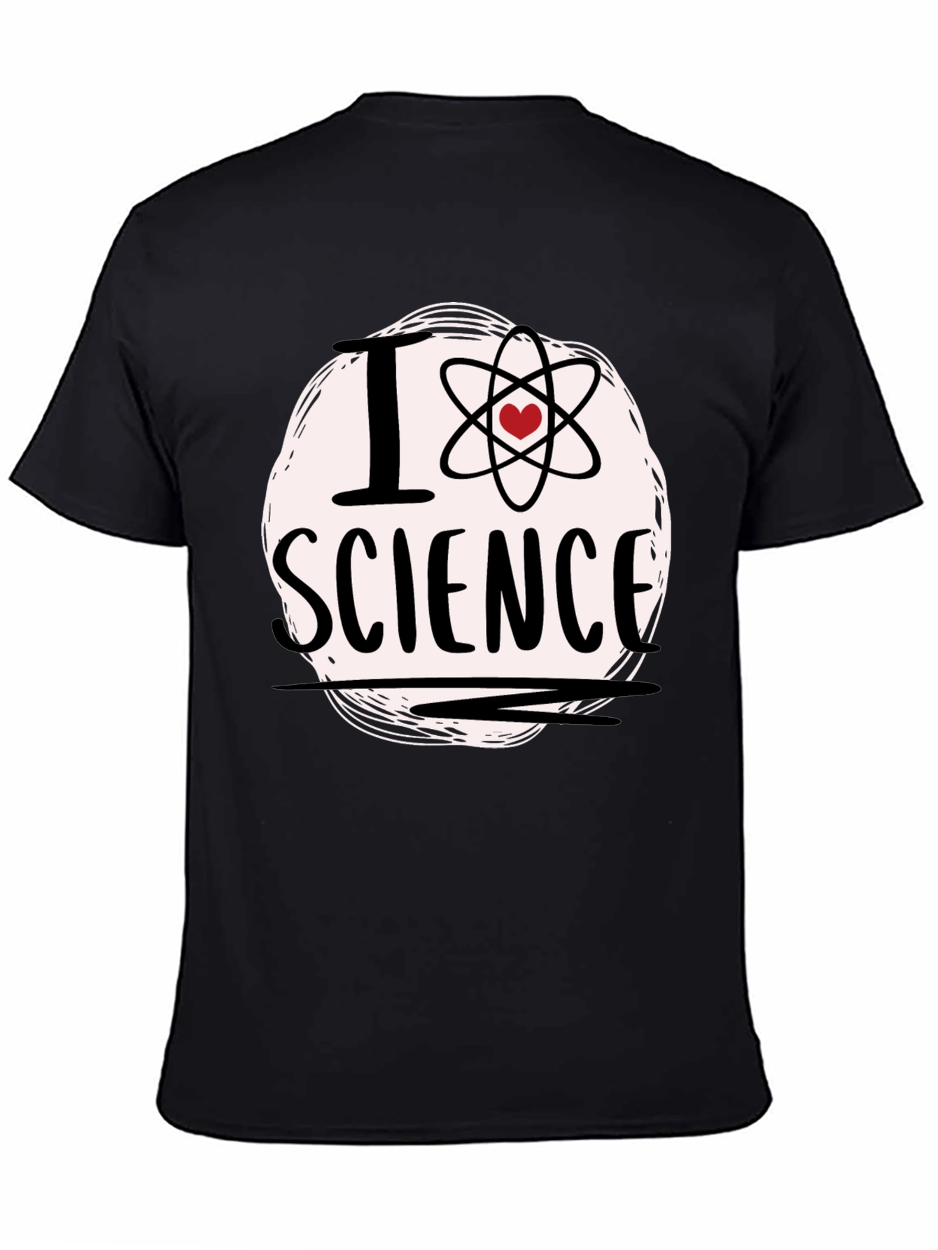 I Heart Science T-Shirt - Atom Love Design
