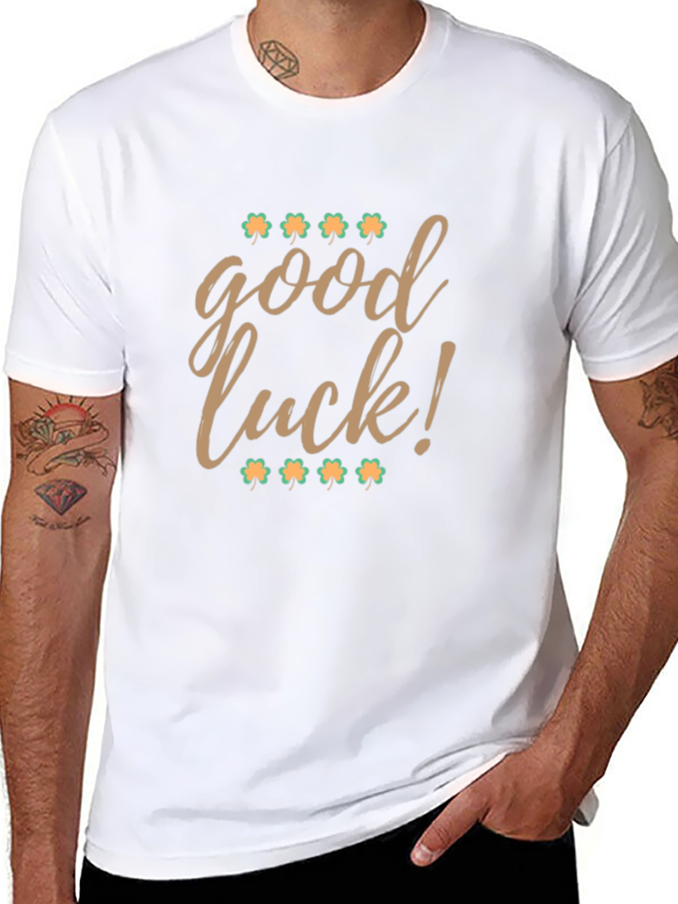 Good Luck St. Patricks Day Graphic Tee