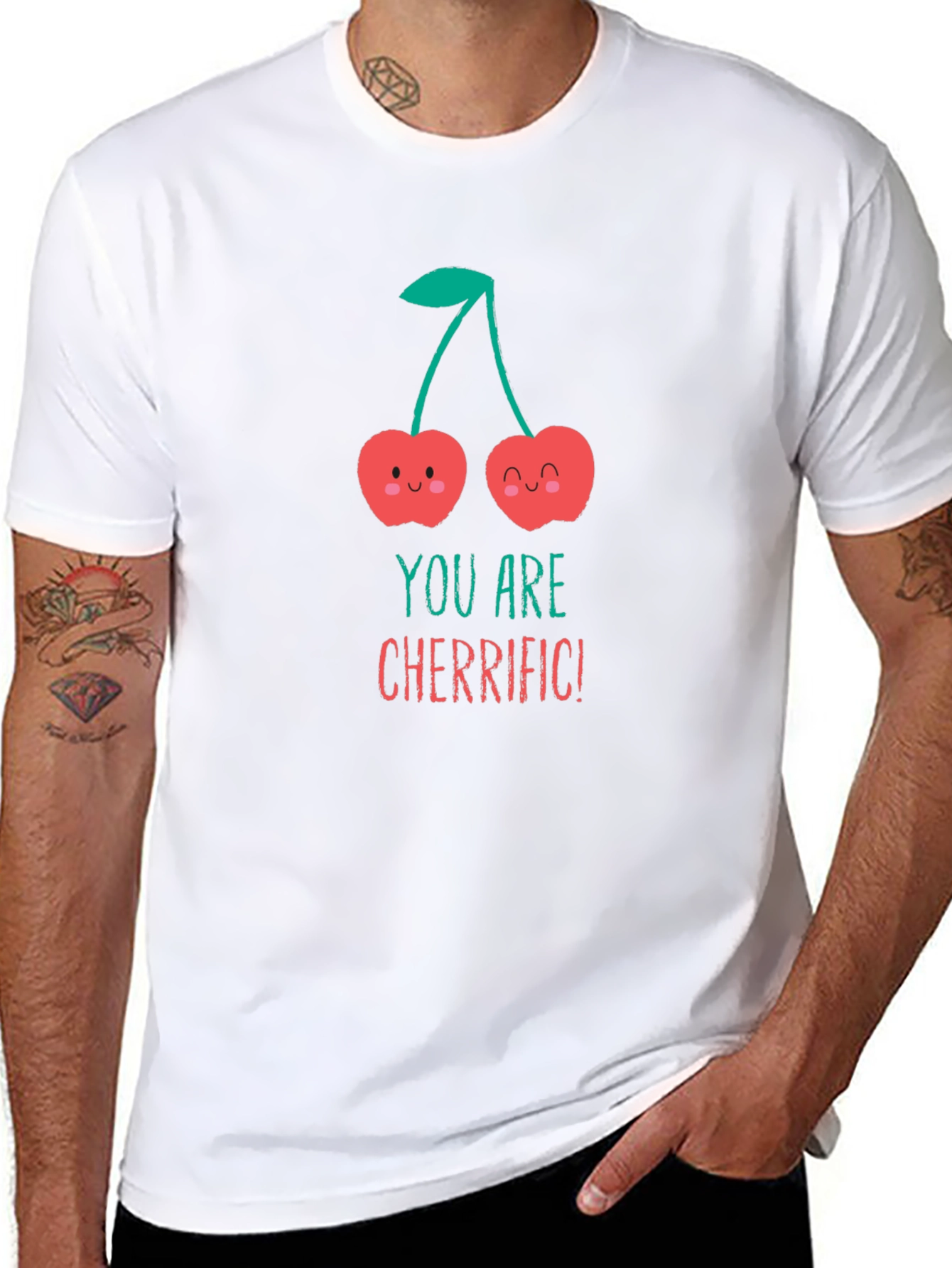 Cherrific T-Shirt - Cute Fruit Pun Tee