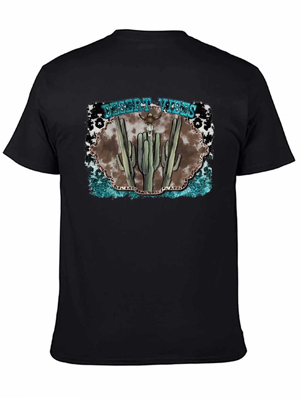 Desert Vibes Graphic Tee - Western Style
