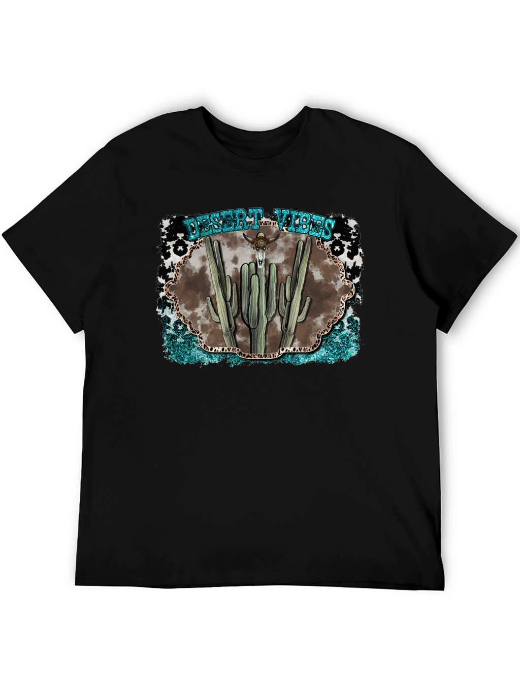 Desert Vibes Graphic Tee - Western Style