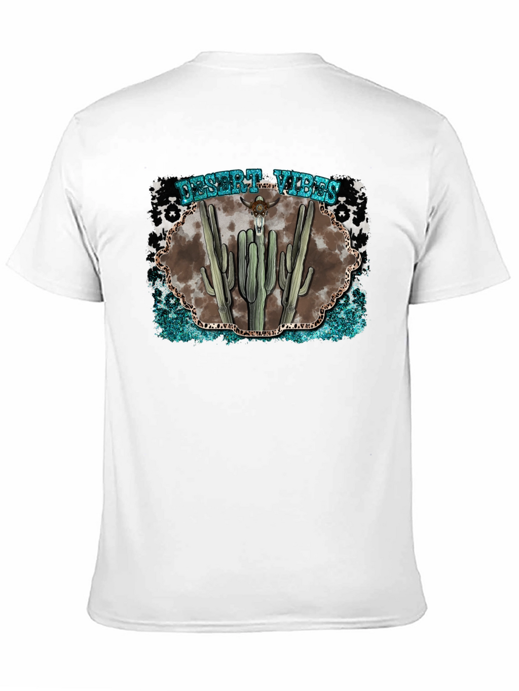 Desert Vibes Graphic Tee - Western Style