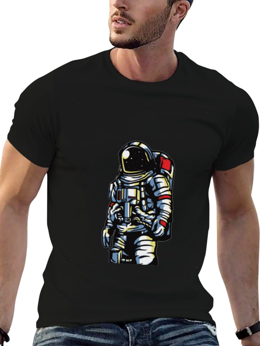Astronaut Graphic Tee - Explore in Style