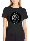 Muay Thai Warrior Black Graphic Tee