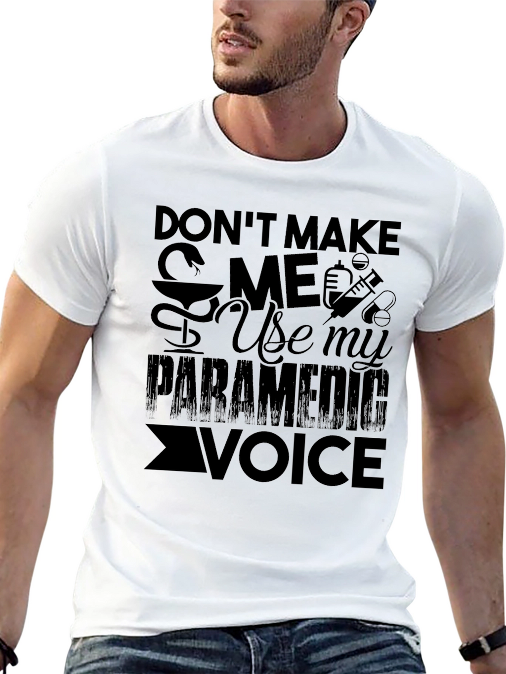 Paramedic Voice T-Shirt - Funny EMS Tee